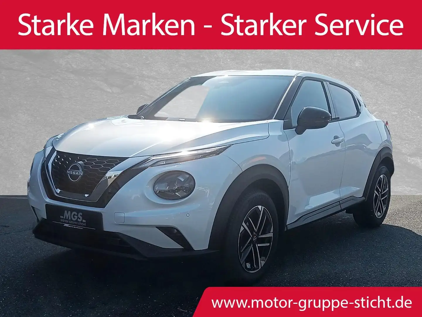 Nissan Juke N-Connecta 1.0 12V KAT DAB #ANDROID Blanc - 1
