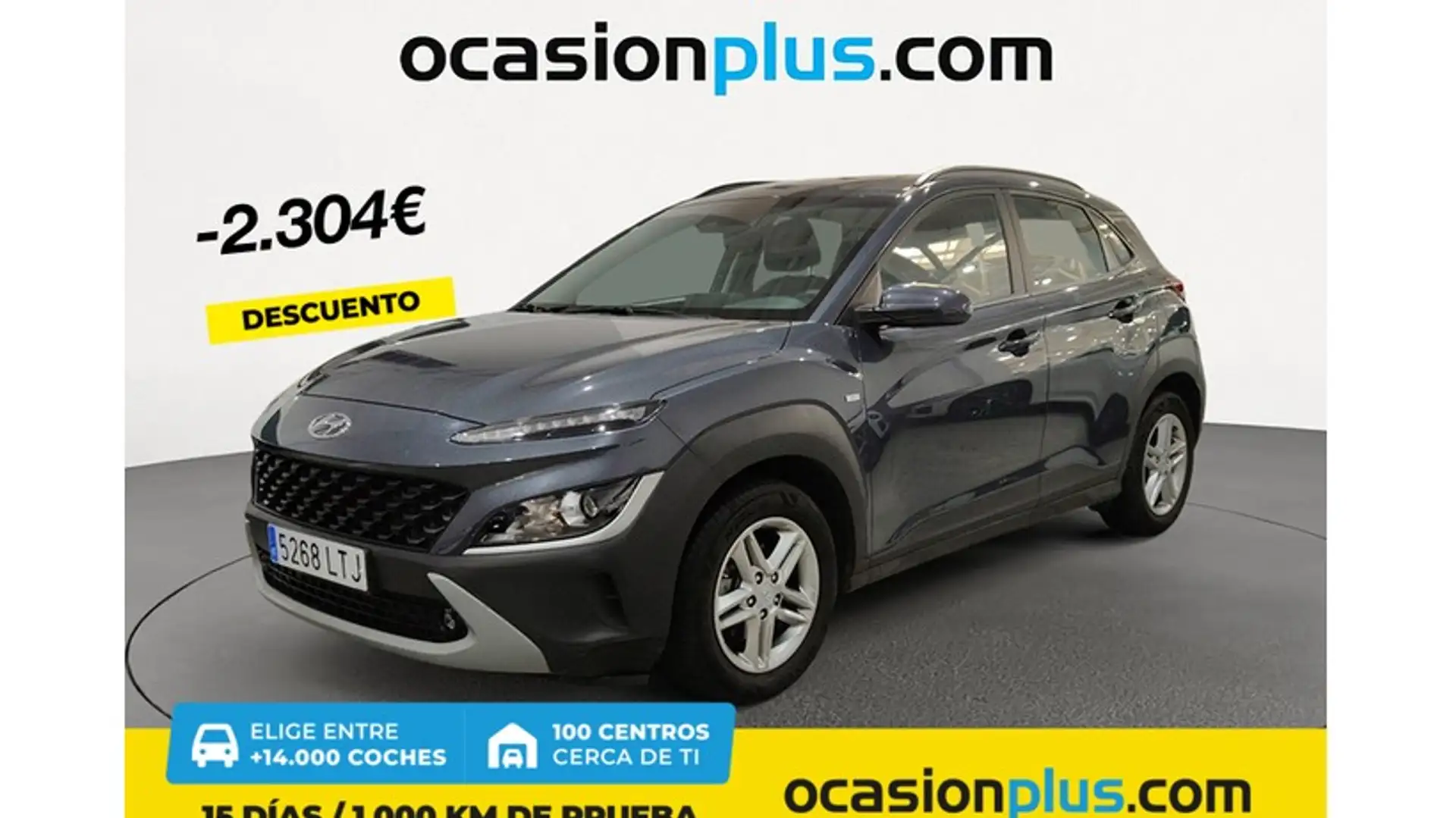 Hyundai KONA 1.0 TGDI 48V Maxx 4x2 Grijs - 1