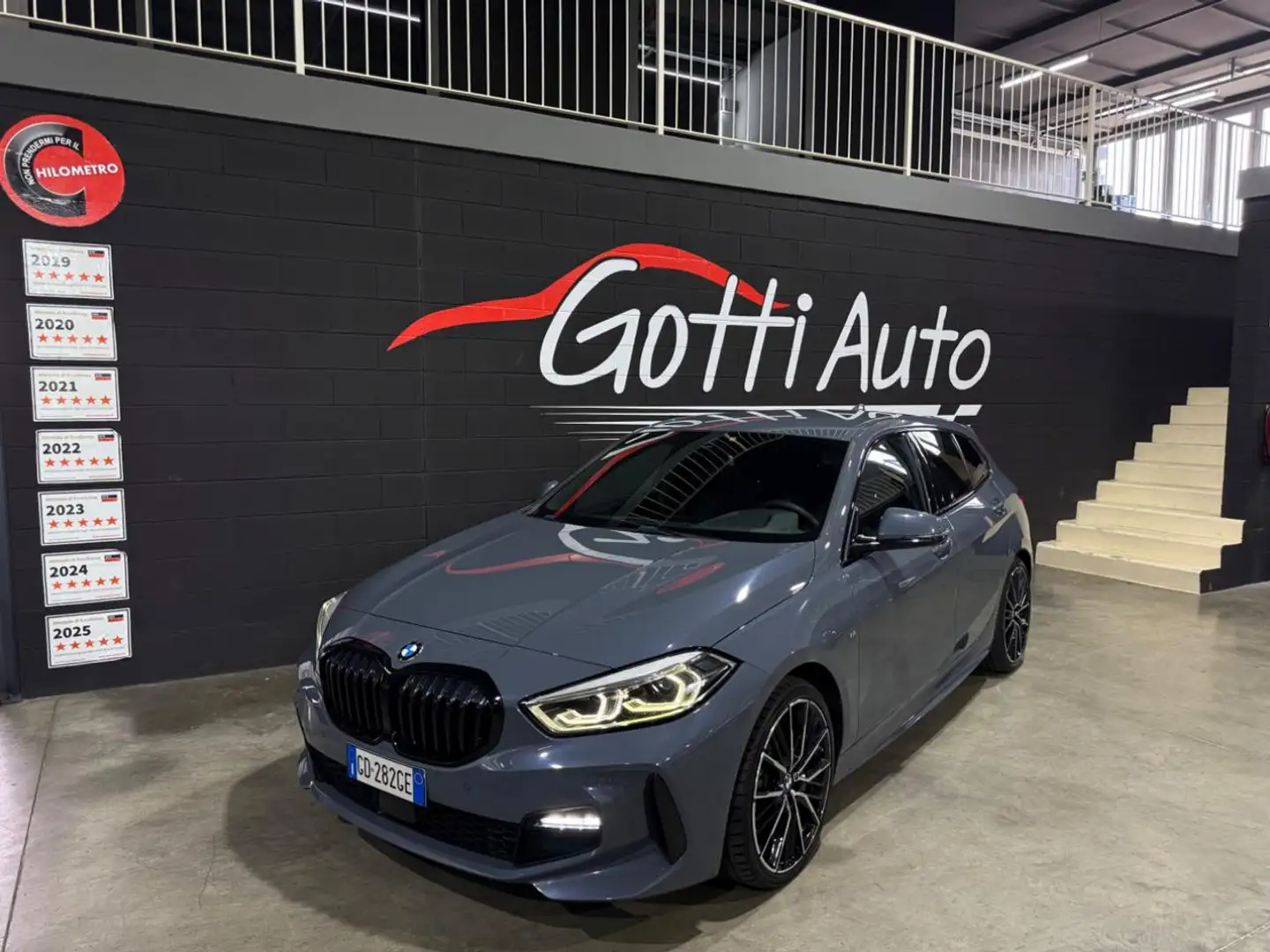 BMW 116 M SPORT IVA ESPOSTA CERCHI DA 18" SPOILER M Сірий - 1