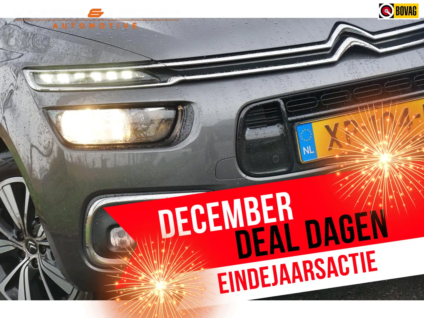 Citroen Grand C4 Picasso 1.2 130pk Shine 7-persoons | Gris Platinium | Carp Gris - 1