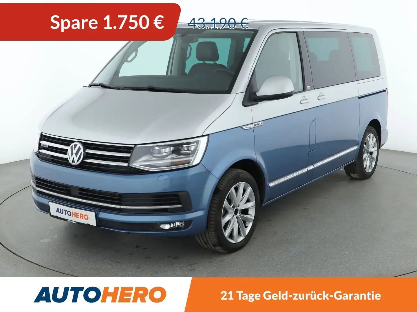 Volkswagen T6 Multivan 2.0 TDI Multivan Generation Six 4Motion Aut.*NAVI* Gris - 1