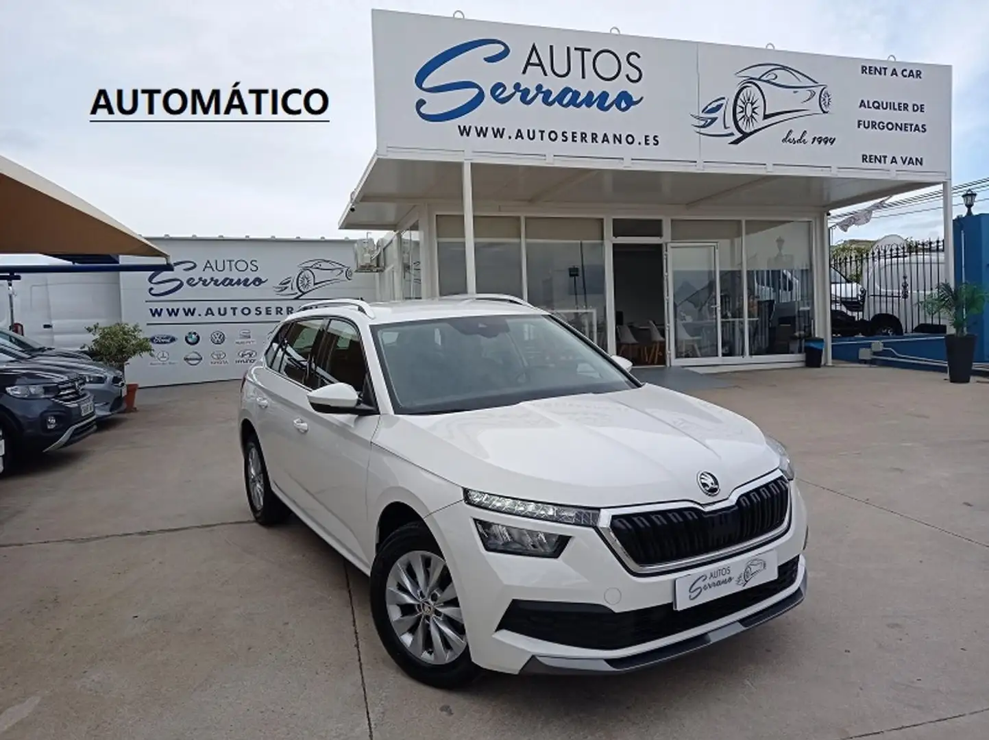 Skoda Kamiq 1.0 TSI Ambition 81kW DSG Wit - 1