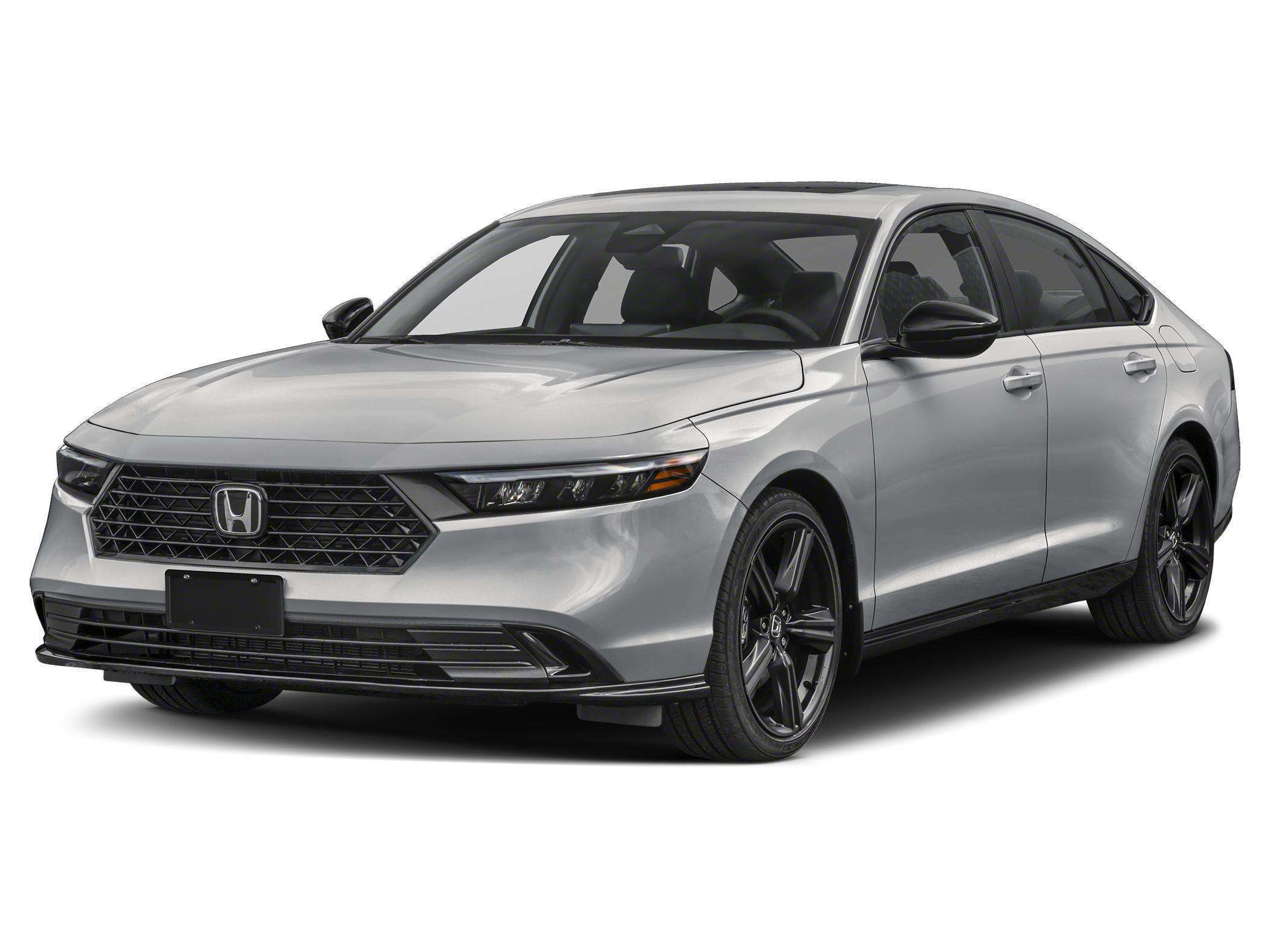 Silver 2026 Honda Accord Hybrid Sedan Front-Wheel Drive Automatic