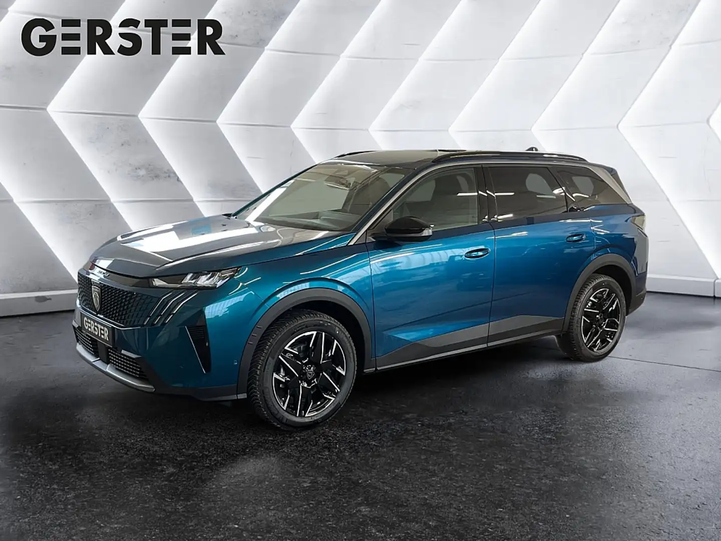 Peugeot 5008 Allure Hybrid 145 e-DCS6 Blau - 1