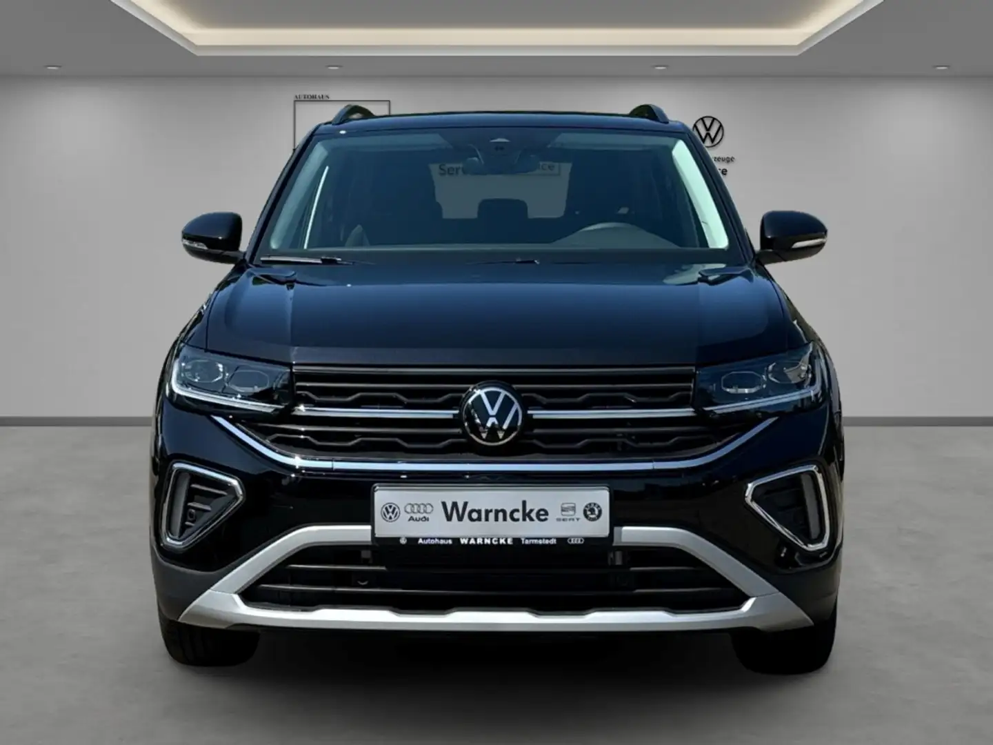 Volkswagen T-Cross 1.0 TSI Life DSG MATRIX ACC AHK PDC RFK LM NAV SHZ Schwarz - 2