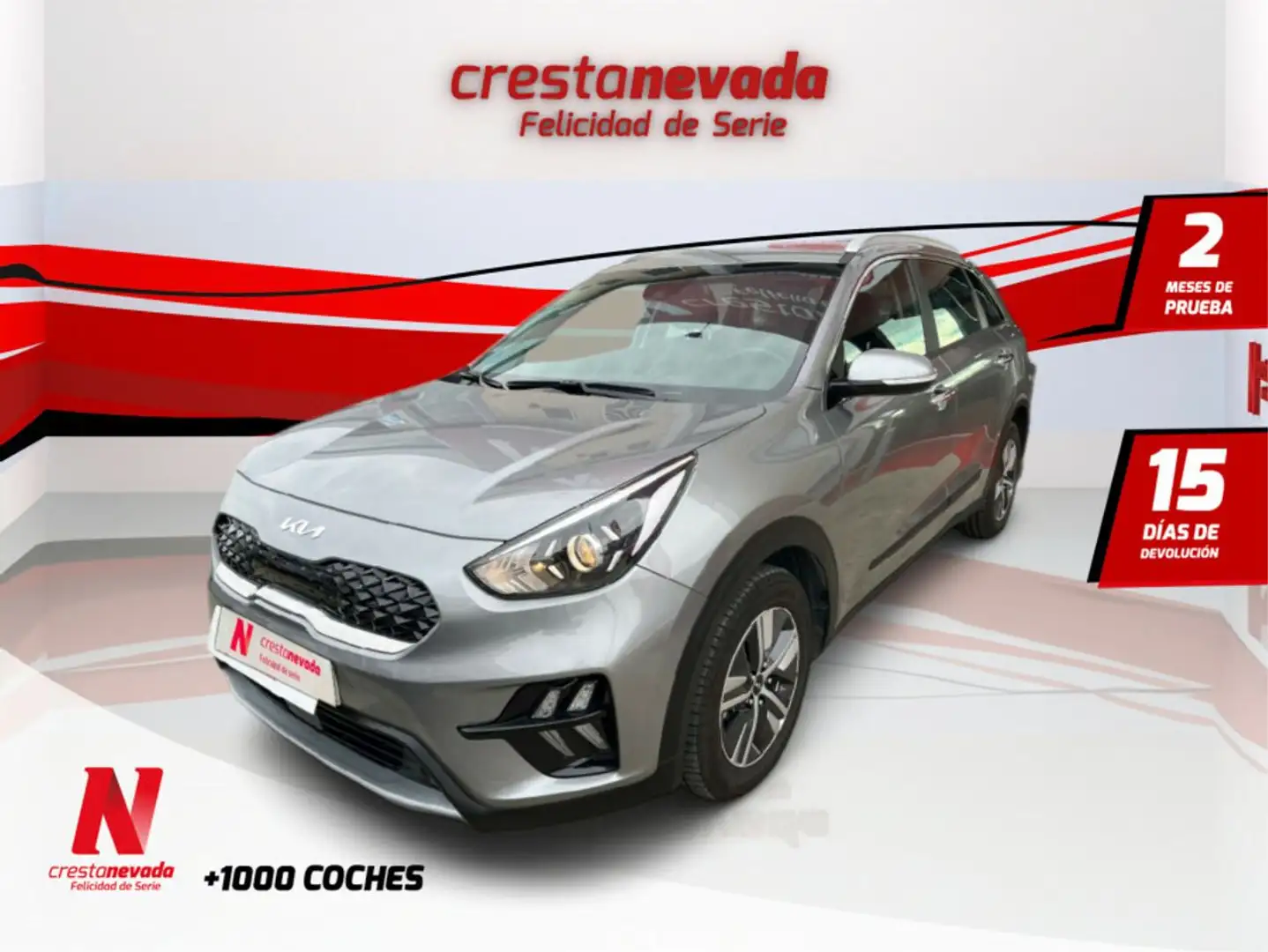 Kia Niro 1.6 GDi HEV 104kW 141CV Drive Gris - 1