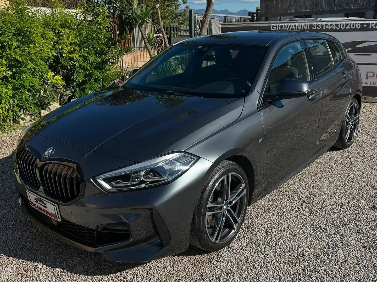 BMW 116 Serie 1 F40 116d Msport auto Grigio - 1