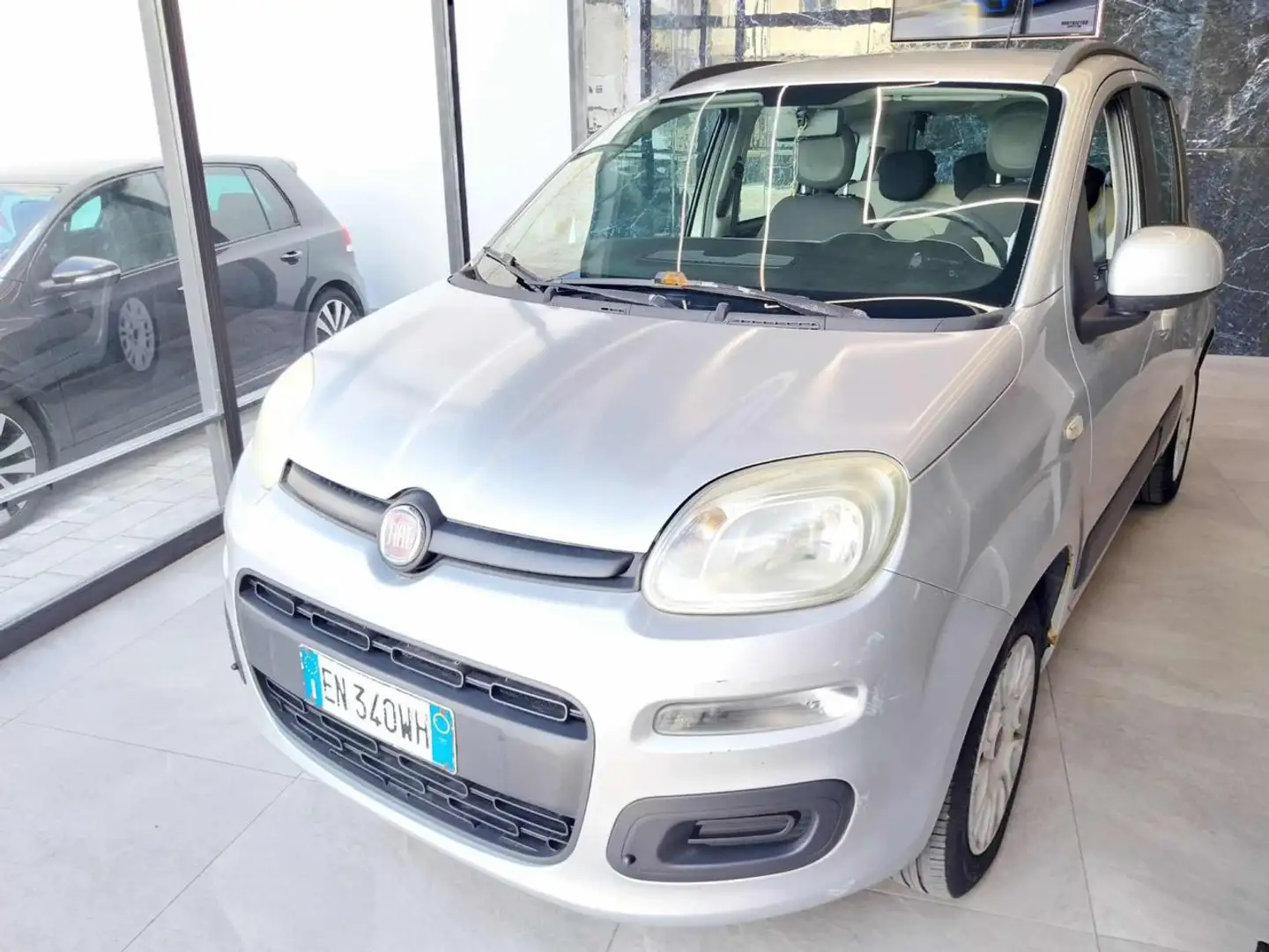 Fiat Panda 1.2 Lounge ( Garanzia 12 Mesi) Stříbrná - 2