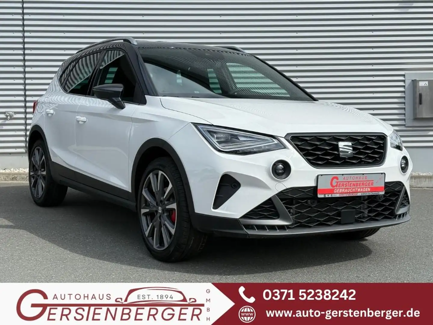 SEAT Arona FR 1.5 TSI 150 PS DSG ACC/KAMERA/FULL-LINK Weiß - 1