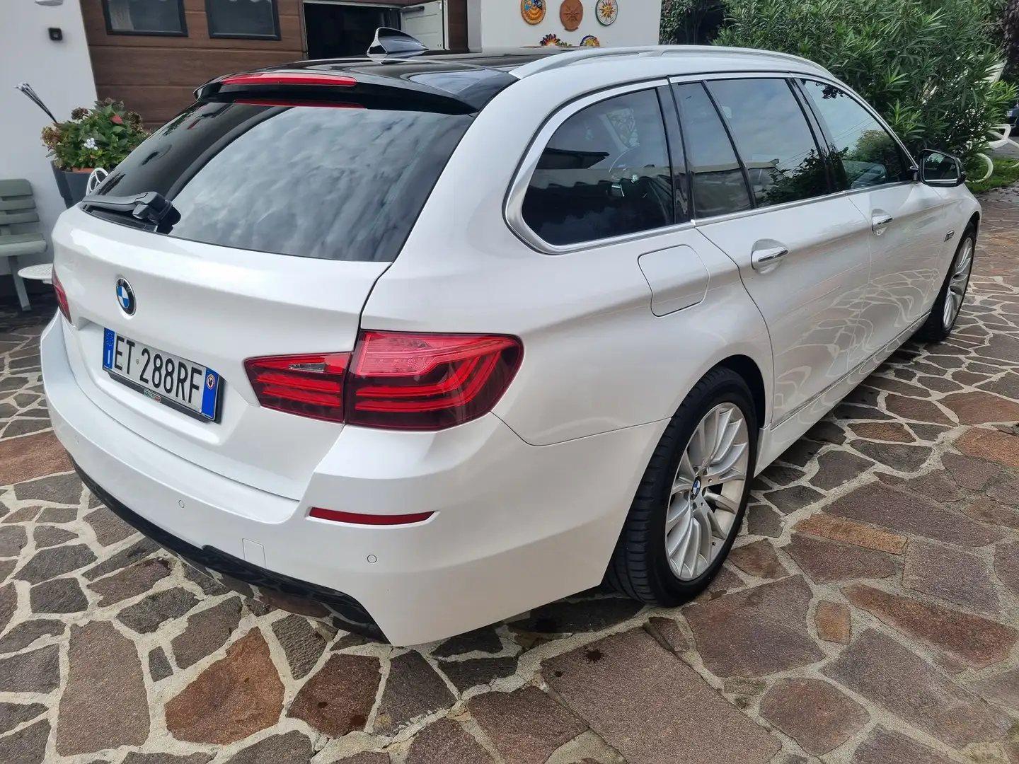 BMW 520 Serie 5 520d Touring xdrive Luxury 184cv auto E6 Bianco - 1