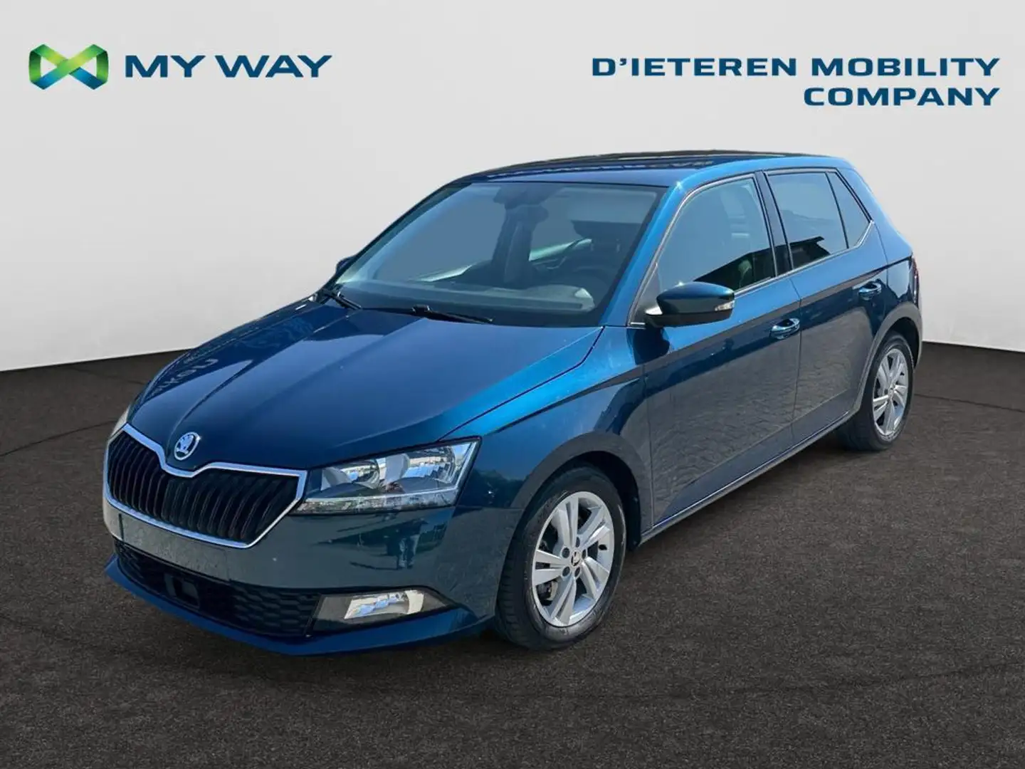 Skoda Fabia Fabia Clever 1,0 TSI 70 kW 7-speed automat. Bleu - 1