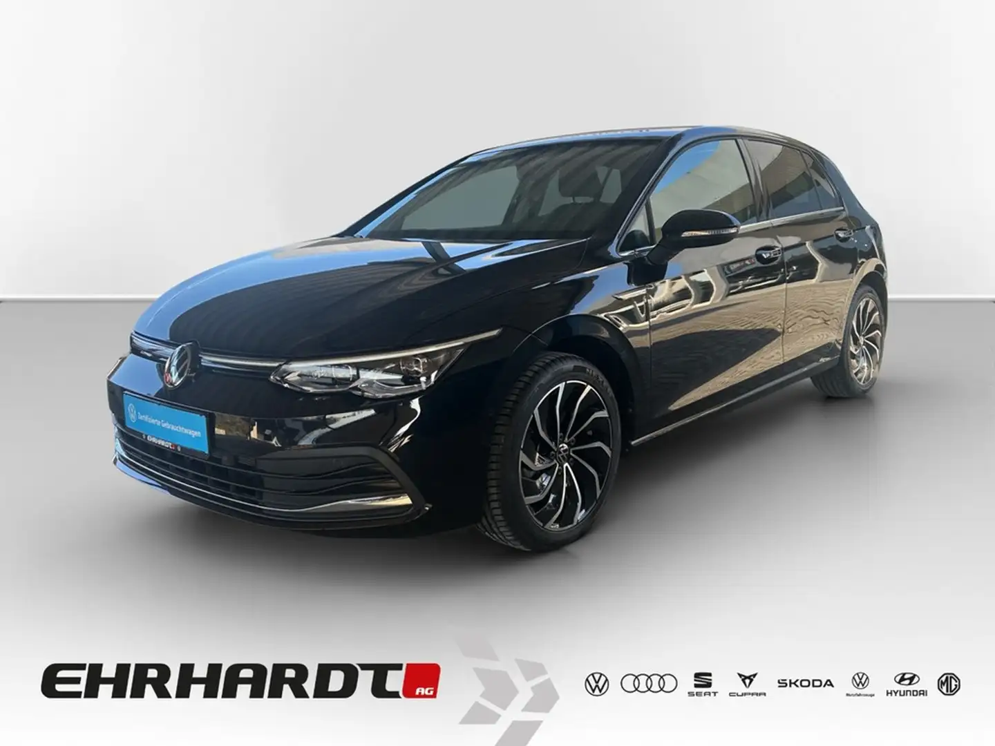Volkswagen Golf VIII 1.5 eTSI DSG Style LED*NAV*SHZ*ACC*PARKLEN... Schwarz - 1