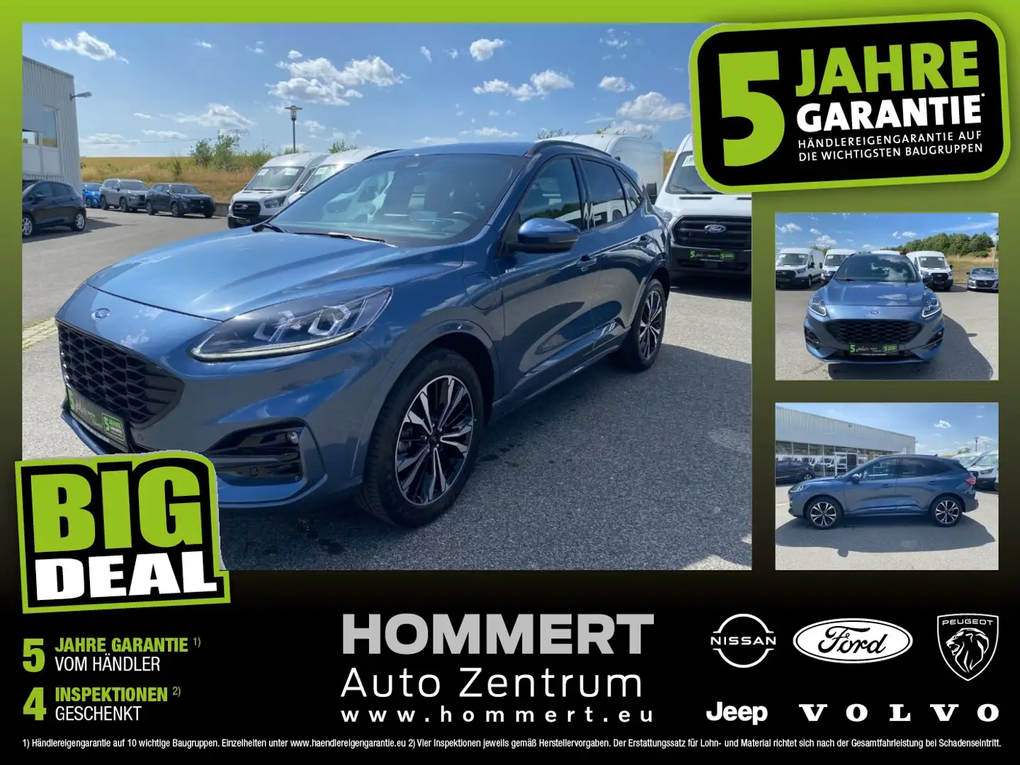 Ford Kuga 2.5 Duratec PHEV ST-Line X Navi Kamera Parkp Bleu - 1