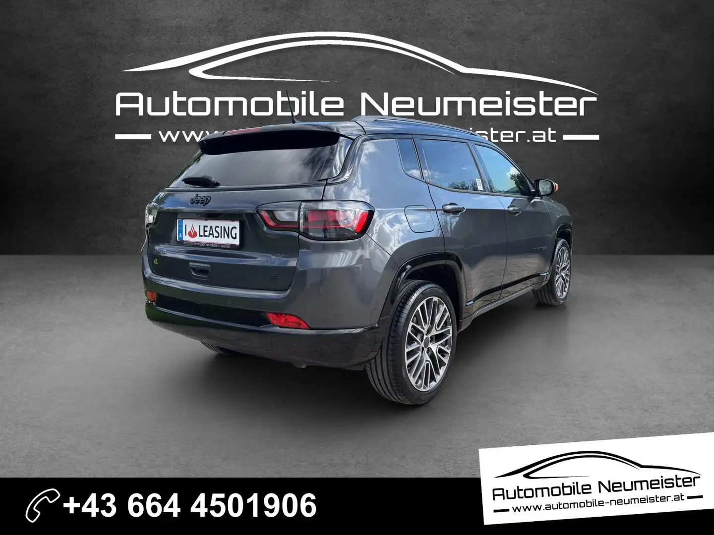 Jeep Compass Summit MildHybrid FWD|Schiebedach|MEGA-AUSSTATTUNG Grau - 2