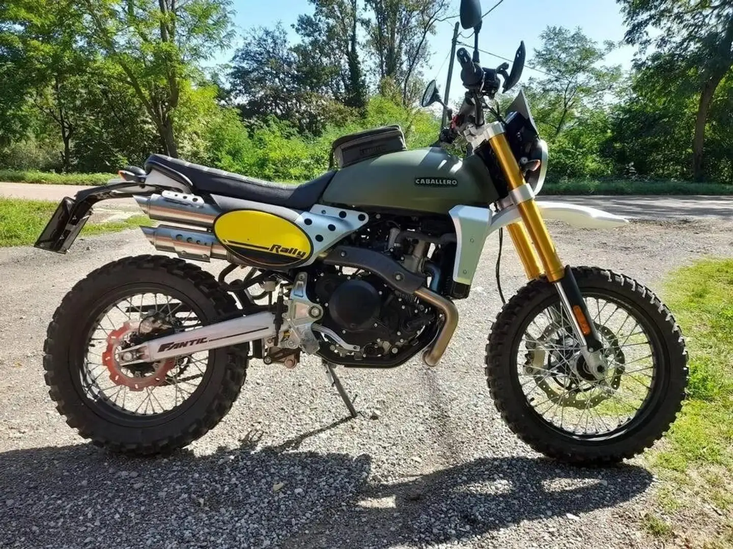 Fantic Caballero 500 Zelená - 1