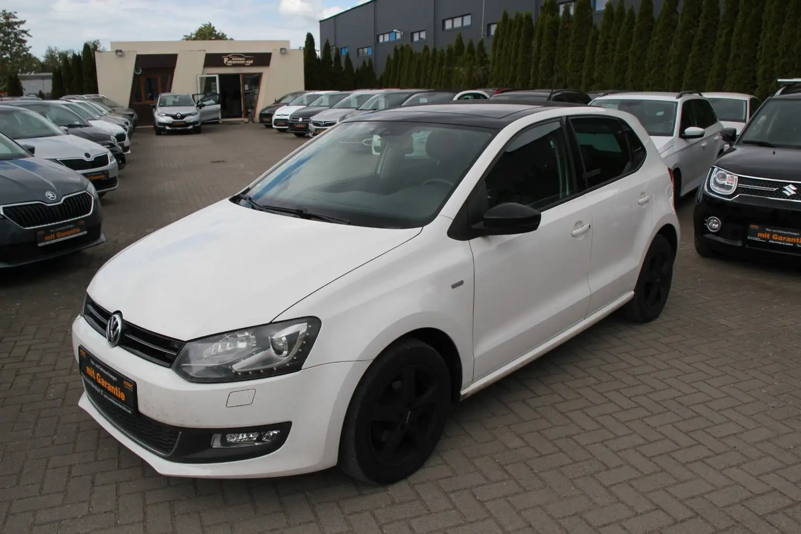 Volkswagen Polo V Match Klima/Bi-Xenon/Panorama/Sitzhz/Alu Beyaz - 1