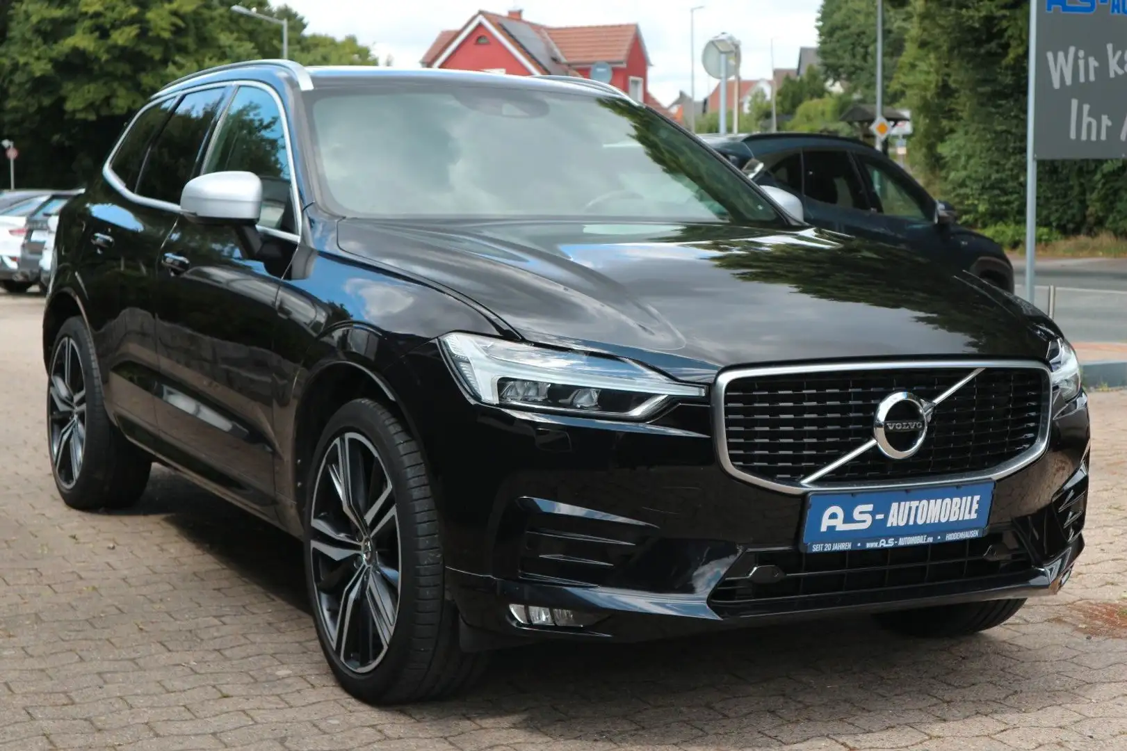 Volvo XC60 R Design AWD *2.HD/PANO/LEDER/RFK/NAV/AHK* Schwarz - 1