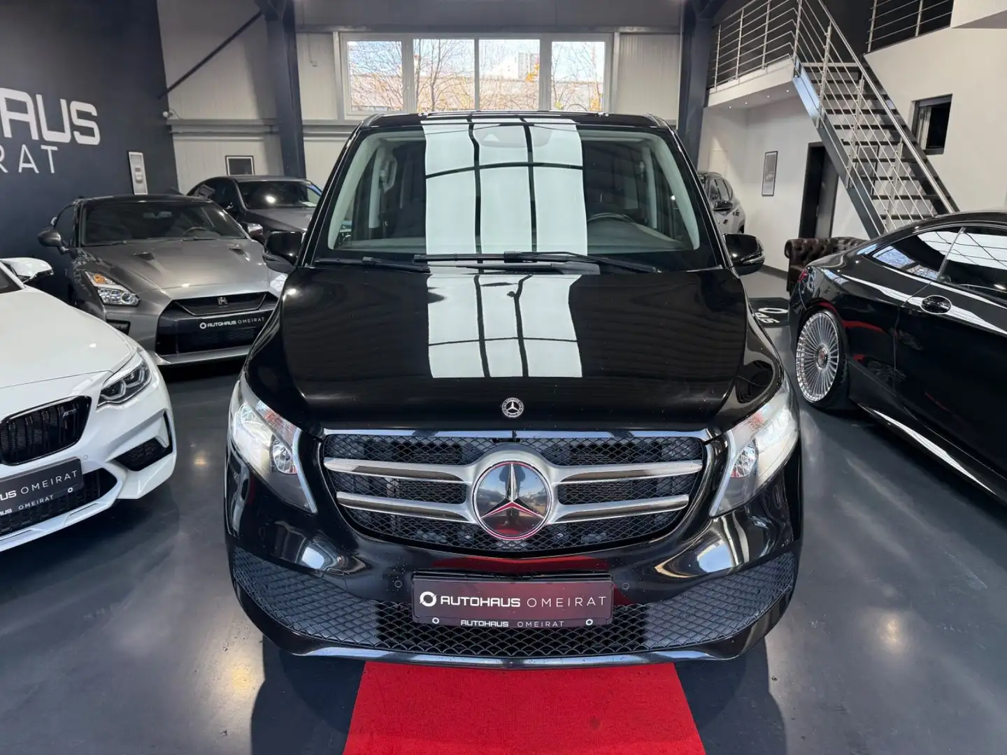 Mercedes-Benz V 220 d Rise kompakt 1-Hand/Navi/LED/PDC Negro - 2