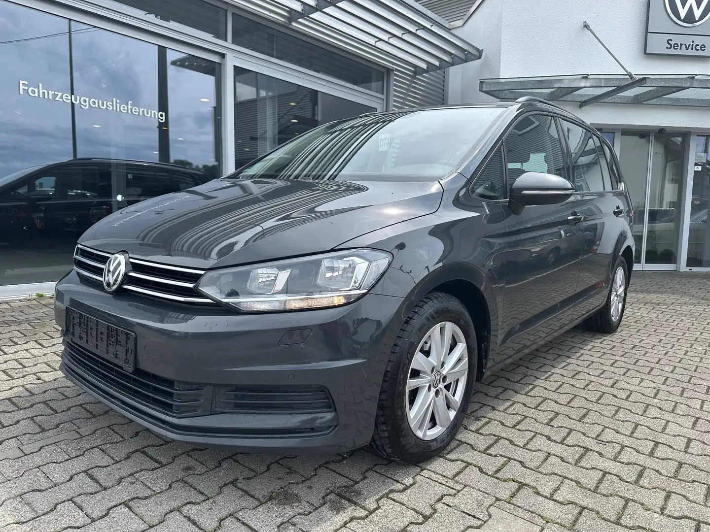 Volkswagen Touran 2.0TDI DSG COMFORTLINE*AHK*ACC*ALU Gris - 2