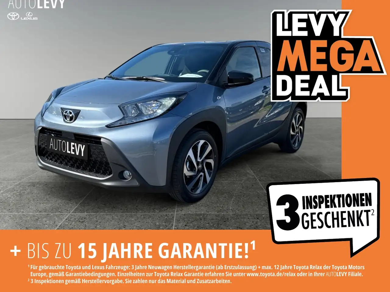 Toyota Aygo X 1.0 Teamplayer *CARPLAY*SHZ*RFK*LM* 2025 — миниатюра 1