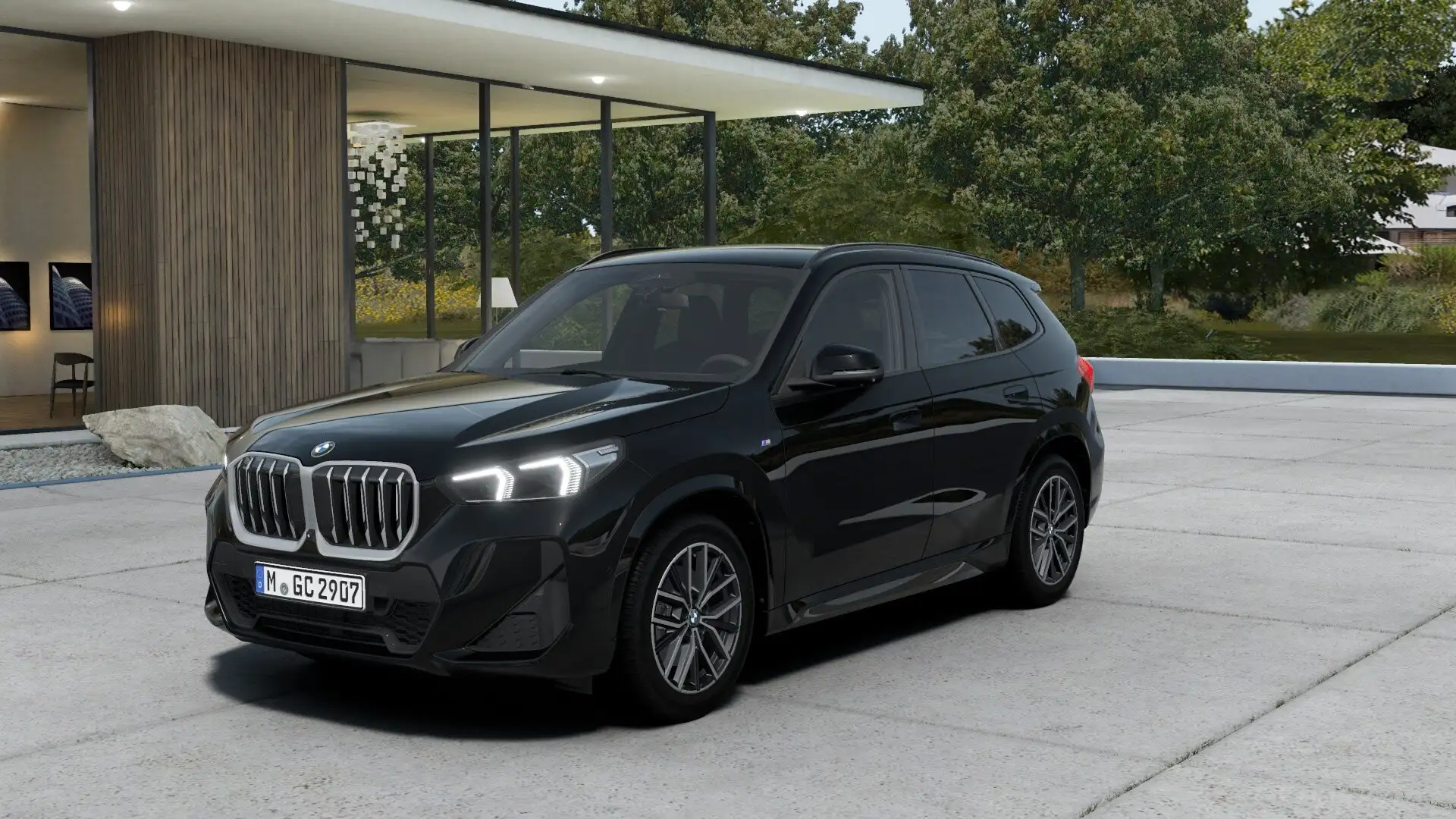 BMW X1 sDrive20i U11 B38 M Sportpaket DAB LED RFK Schwarz - 1