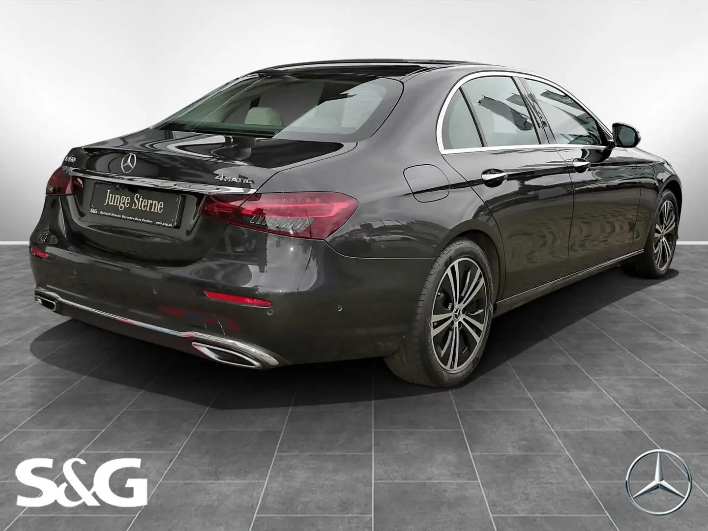 Mercedes-Benz E 450 4M MBUX+DISTRONIC+SITZKLIMA+AIRMATIC+LED Gri - 2