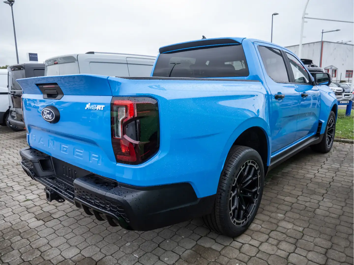 Ford Ranger MS-RT 240PS AWD AHK B&O STANDHZ LED Bleu - 2