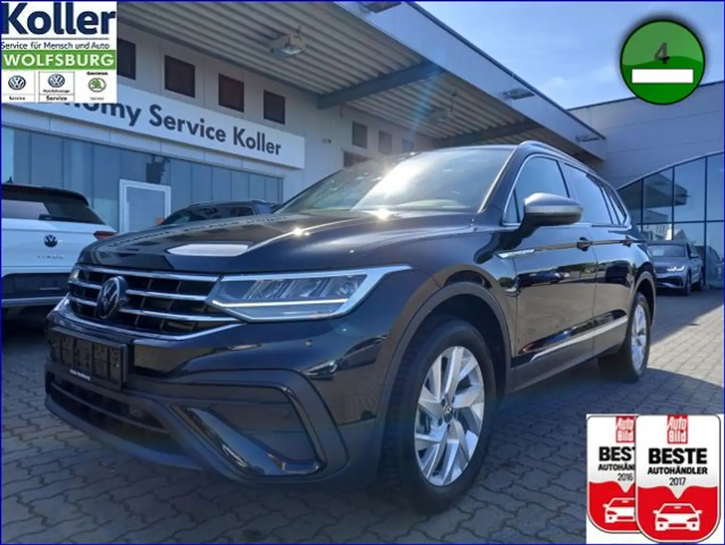 Volkswagen Tiguan Allspace 2.0 TDI DSG AHK 7 Sitze Kamera Gris - 1