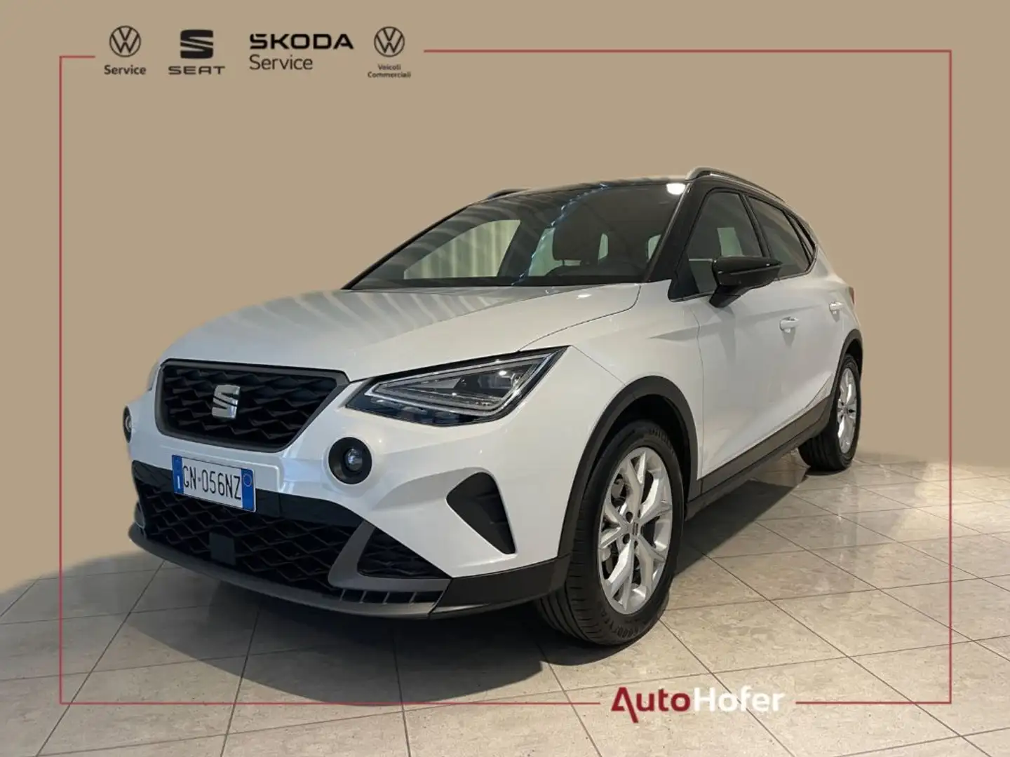 SEAT Arona 1.0 EcoTSI FR FULL LED ACC App Connect DAB+ Bianco - 1