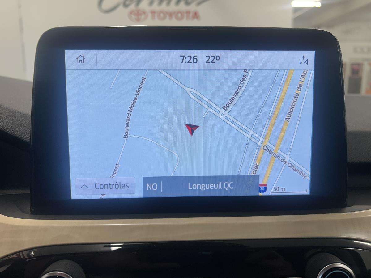 2021 Ford Escape Titanium hybride TI, NAVIGATION, CUIR, TOIT PANO — снимка 1