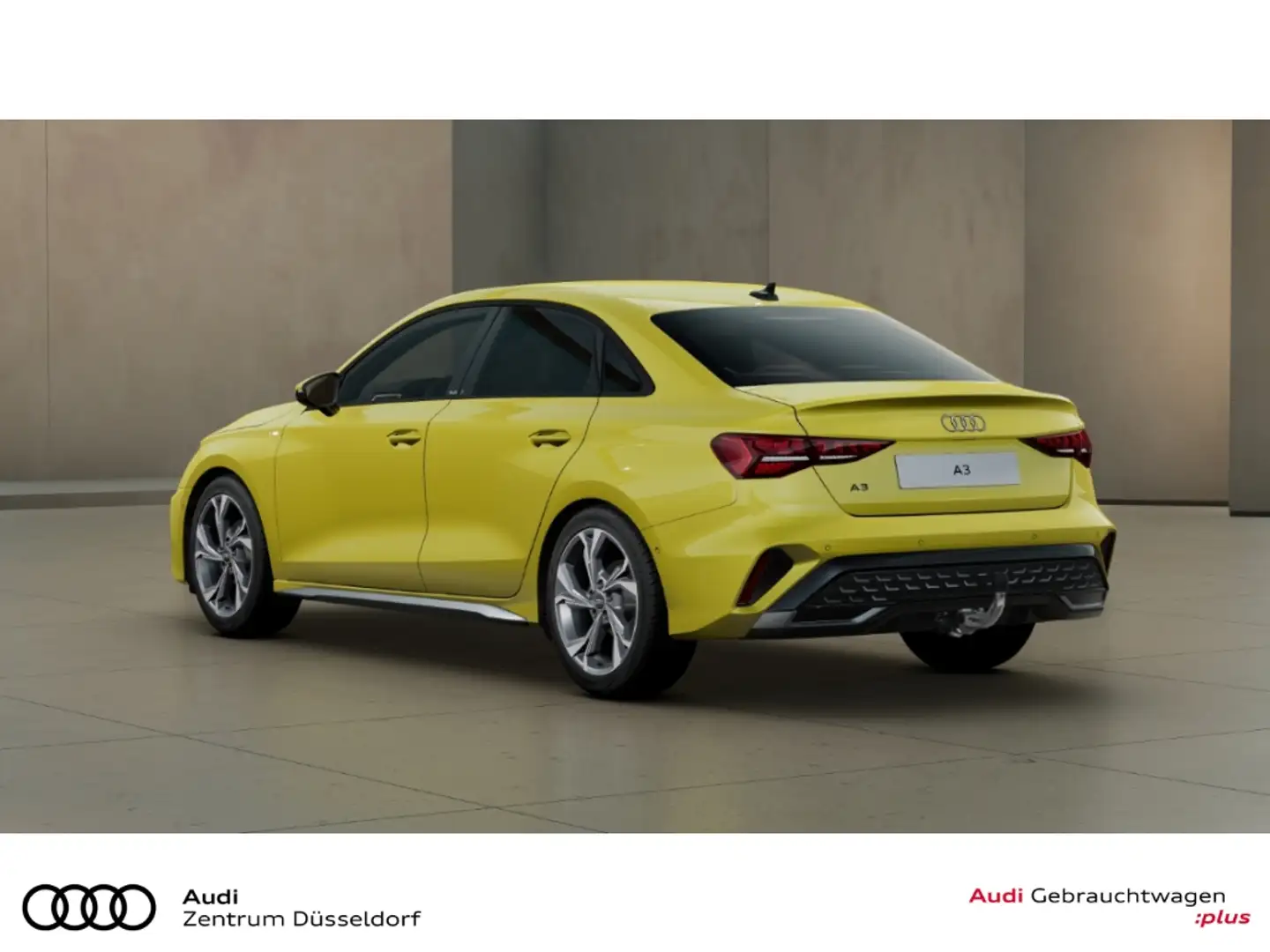 Audi A3 Limousine 35 TFSI S line Anschlussgarantie 3 Jahre Jaune - 2