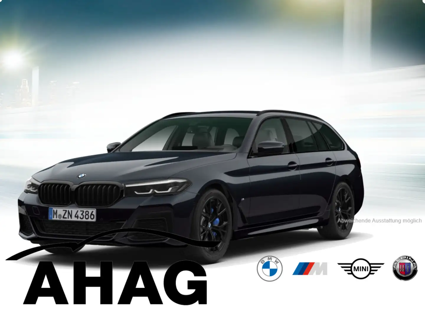 BMW 540 i xDrive Touring M Sportpaket Sport Aut. EDC Schwarz - 2