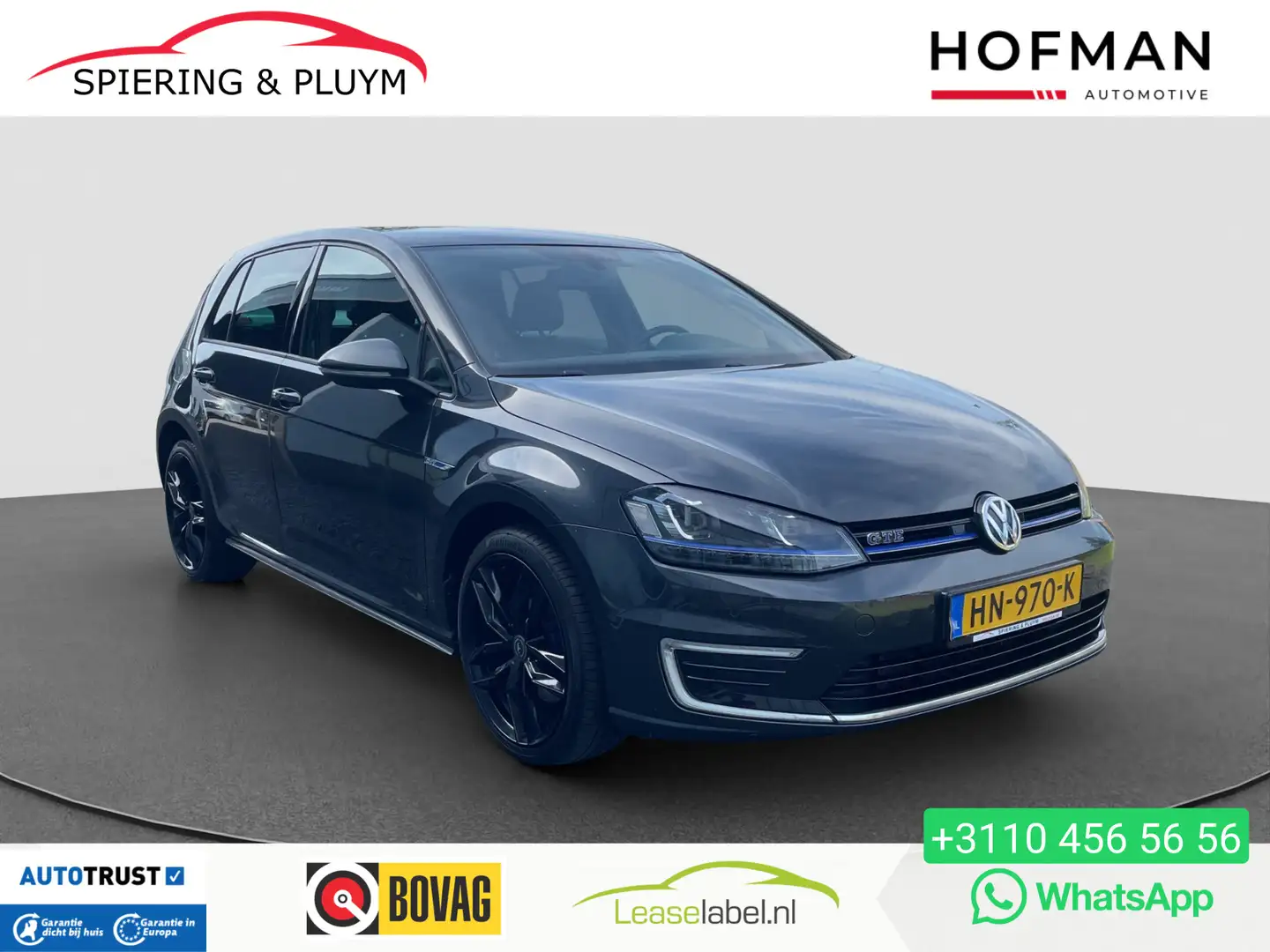 Volkswagen Golf GTE 1.4 TSI Carplay | Leder | Stoelverw Grijs - 1