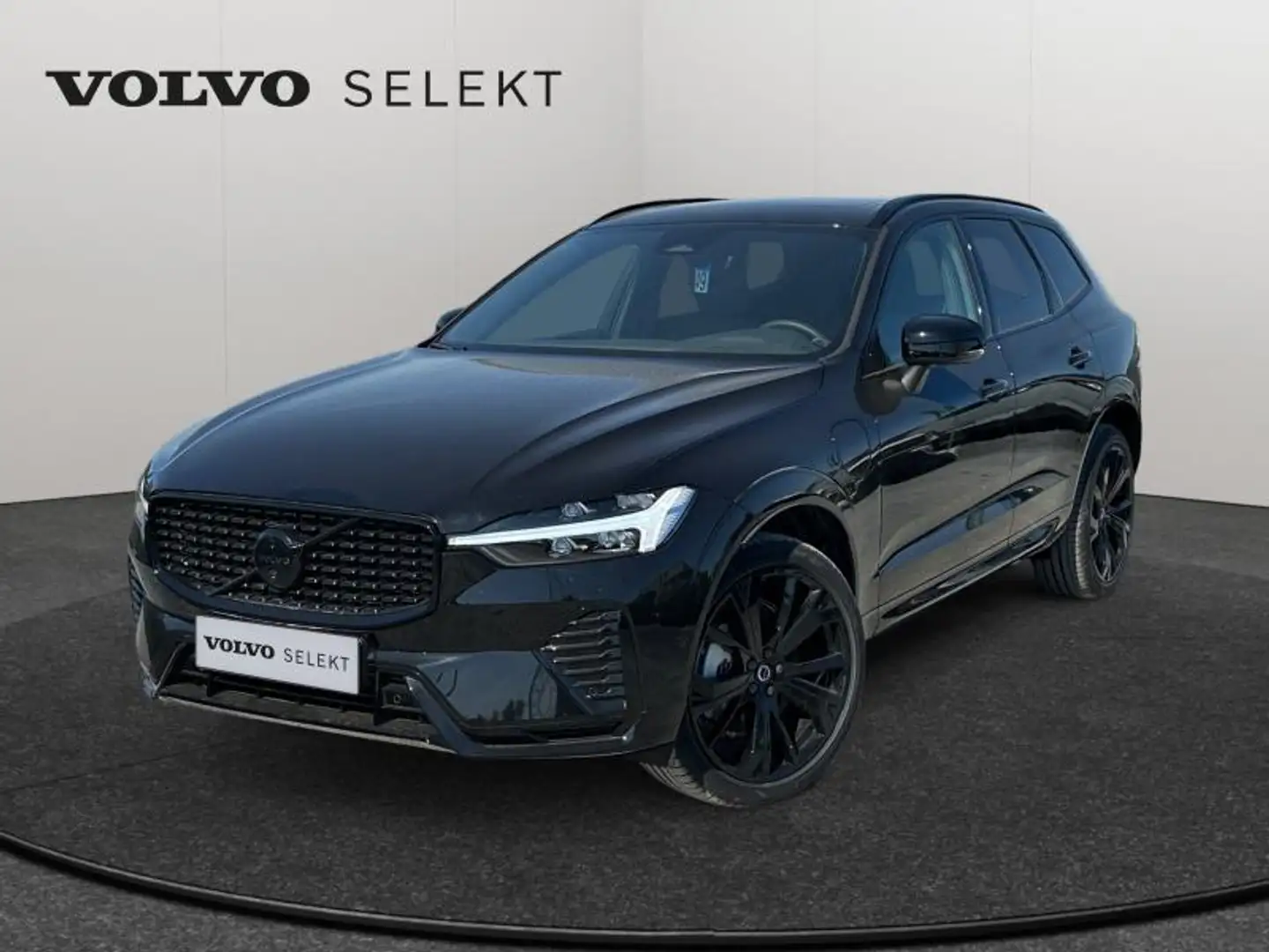 Volvo XC60 T6 Black Edition / Hybride Noir - 1