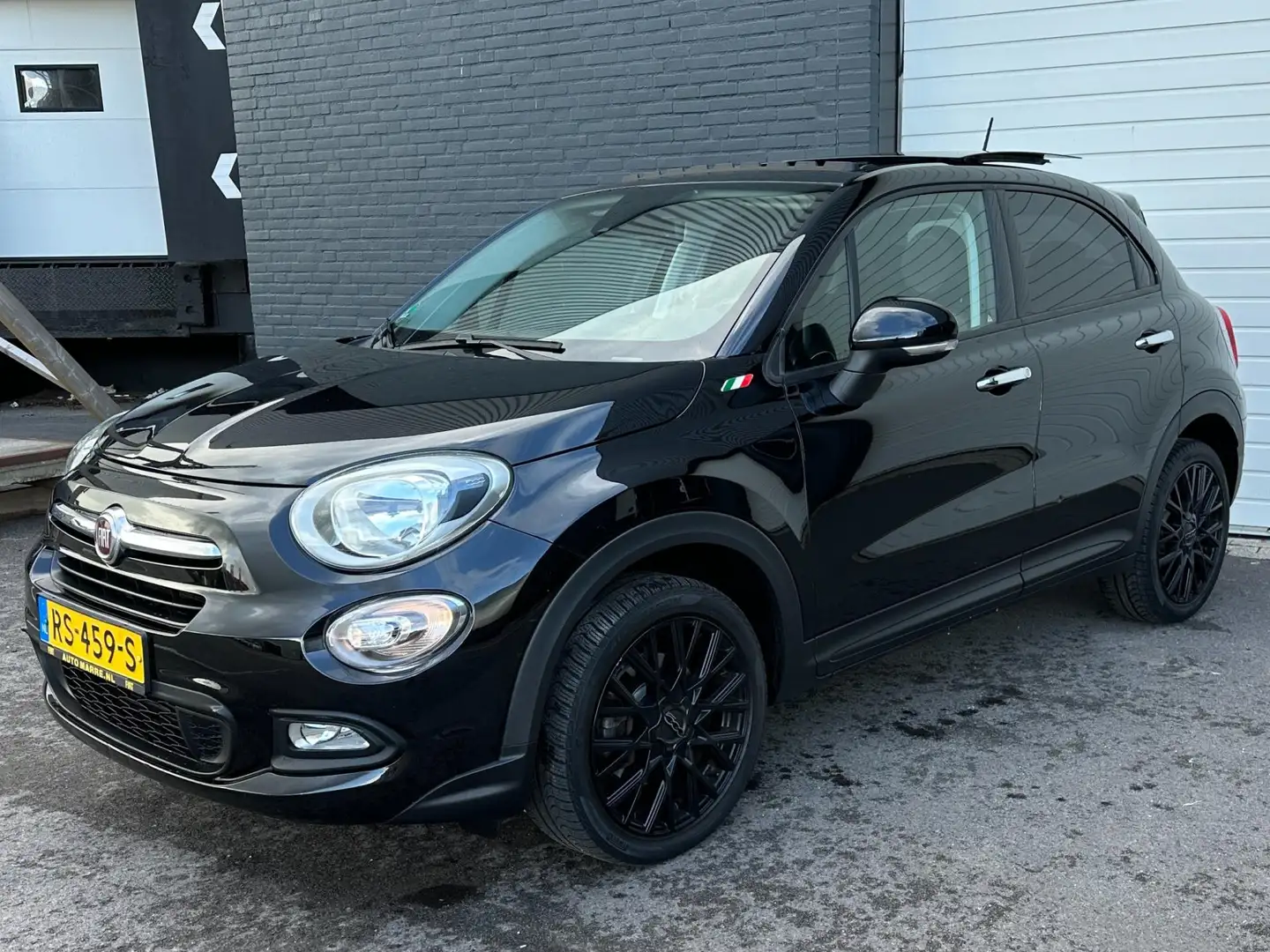 Fiat 500X Cross 1.4 Turbo MultiAir Cross 1EEIG-PANORAMADAK-S Zwart - 2