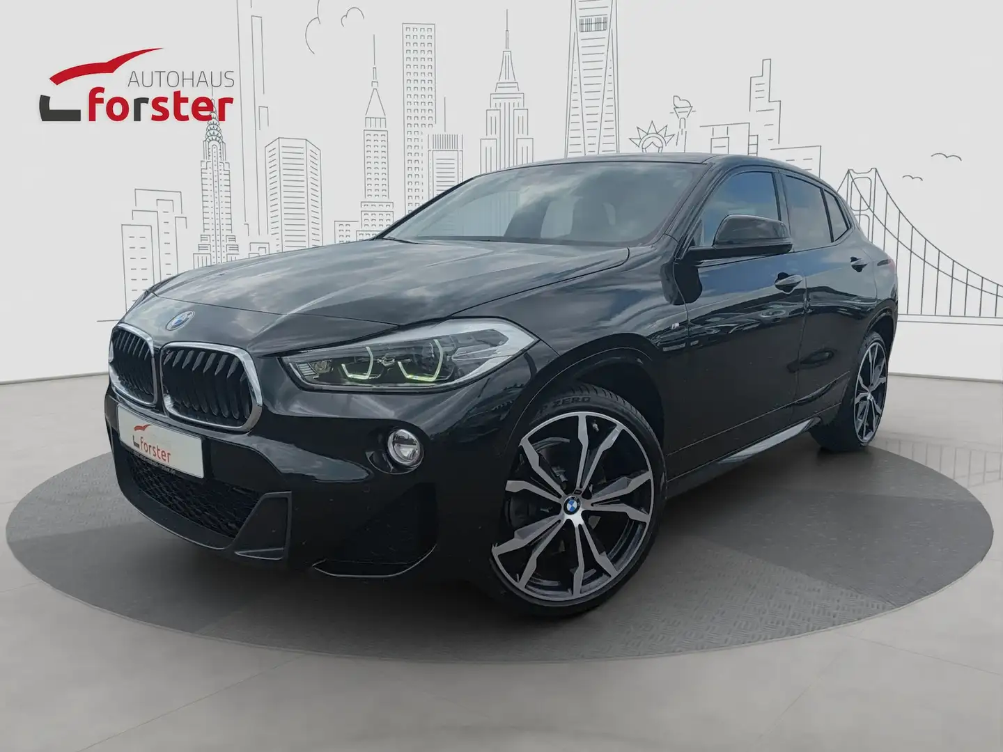BMW X2 sDrive 20i M Sport HeadUp Kamera Panodach Schwarz - 1