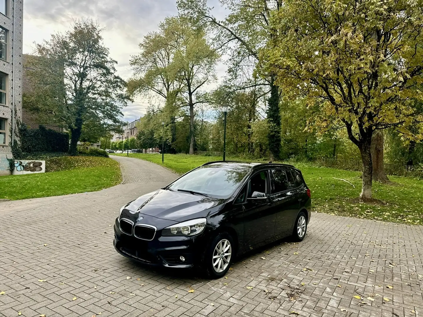 BMW 216 Gran Tourer 216 dA Zwart - 1