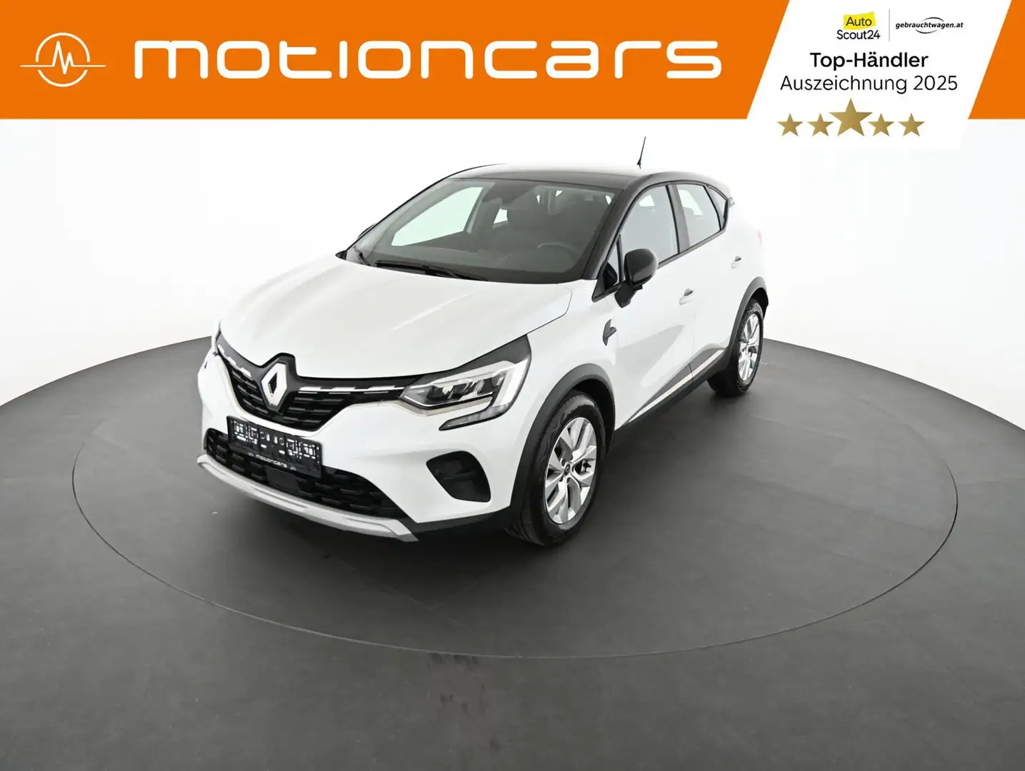 Renault Captur 1.3 TCe 130 ZEN EDC Pickerl NEU Weiß - 1