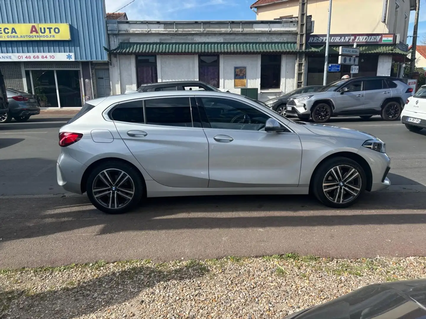 BMW 116 116d pack business bva Grau - 2