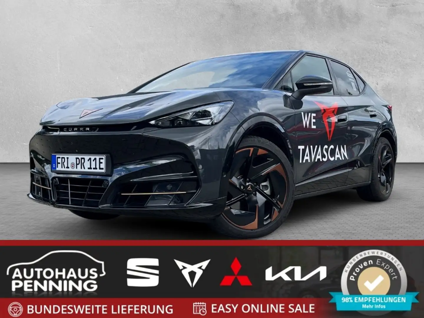 CUPRA Tavascan VZ / UPE: 66.595,-€ / ADRENALINE PANO ACC SHZ PDC Grau - 1