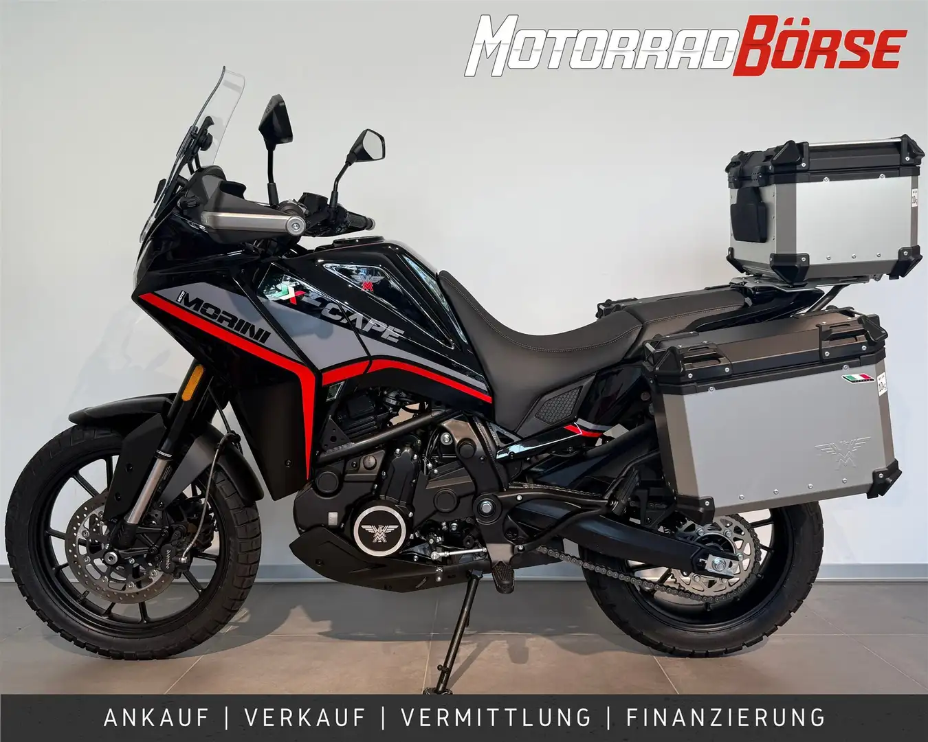 Moto Morini X-Cape Teilzahlung ab 70 Euro monatlich Schwarz - 2