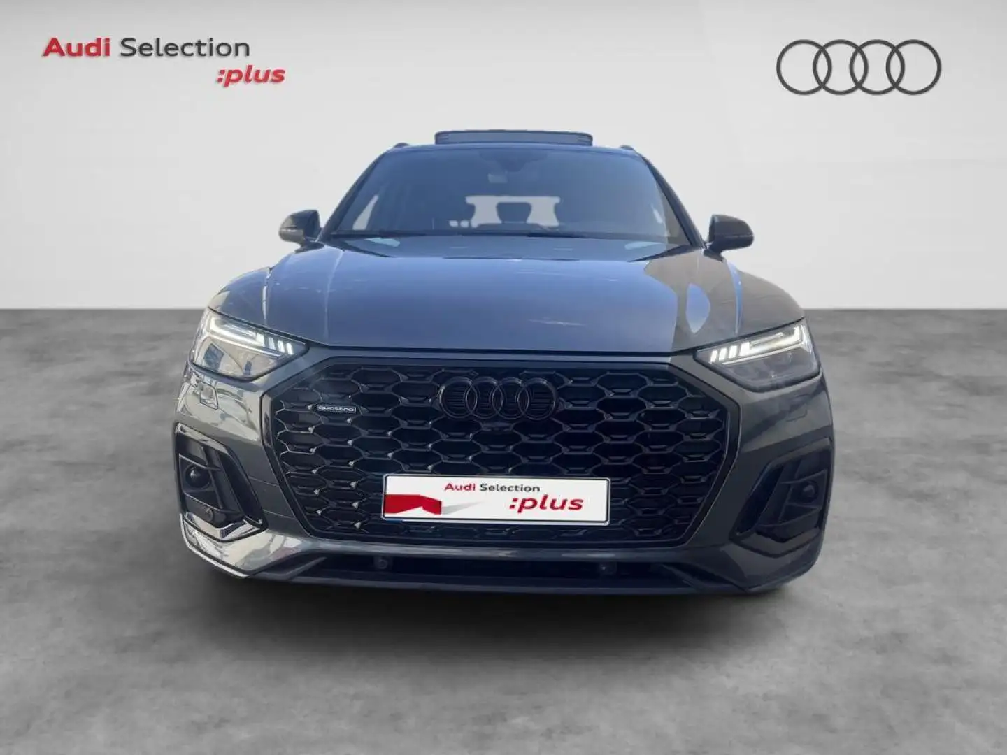 Audi Q5 40 TDI quattro-ultra Black line S tronic 150kW Gris - 2
