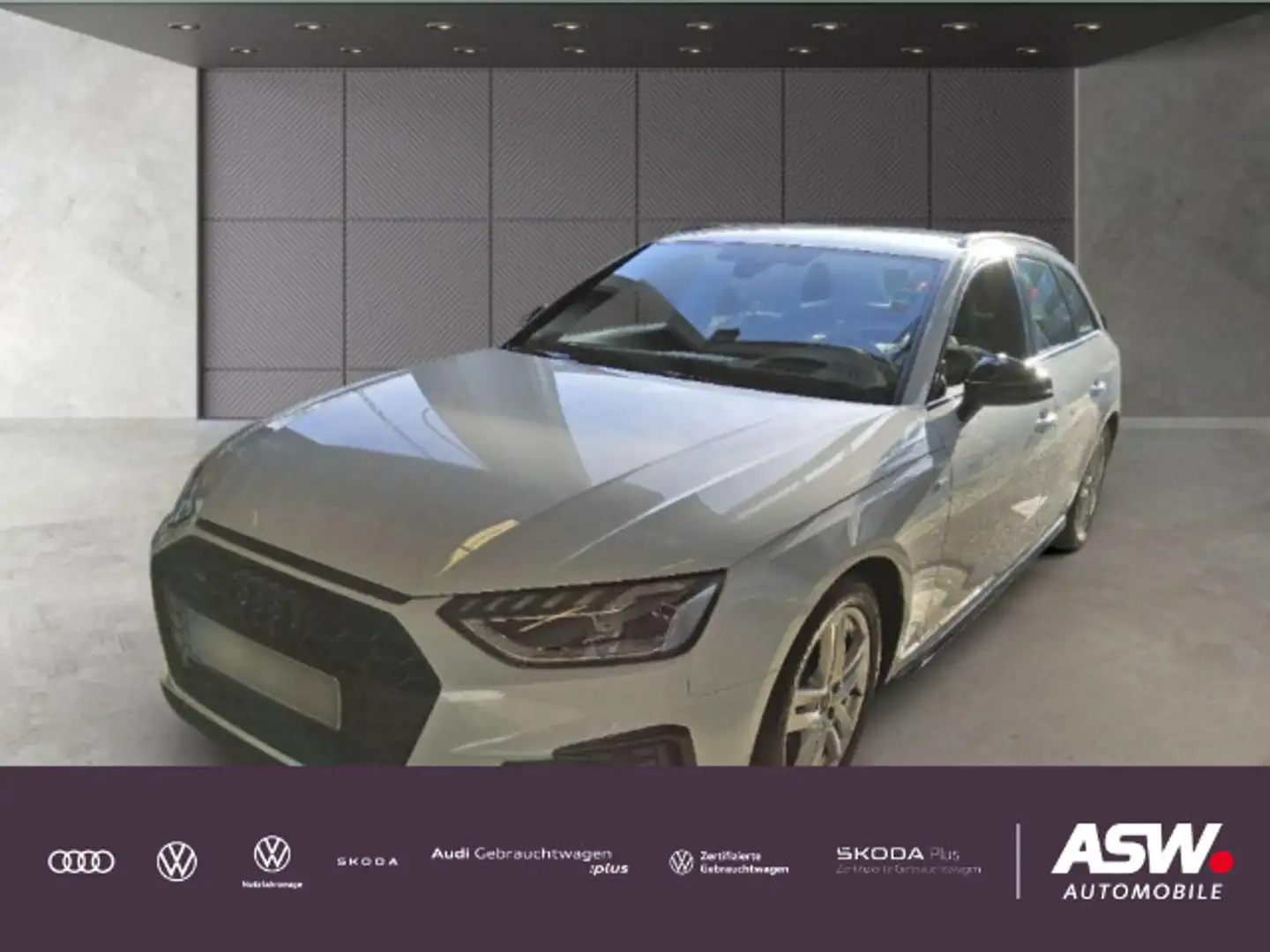 Audi A4 S line 40 TDI quattro LED RFK HUD B&O Weiß - 1