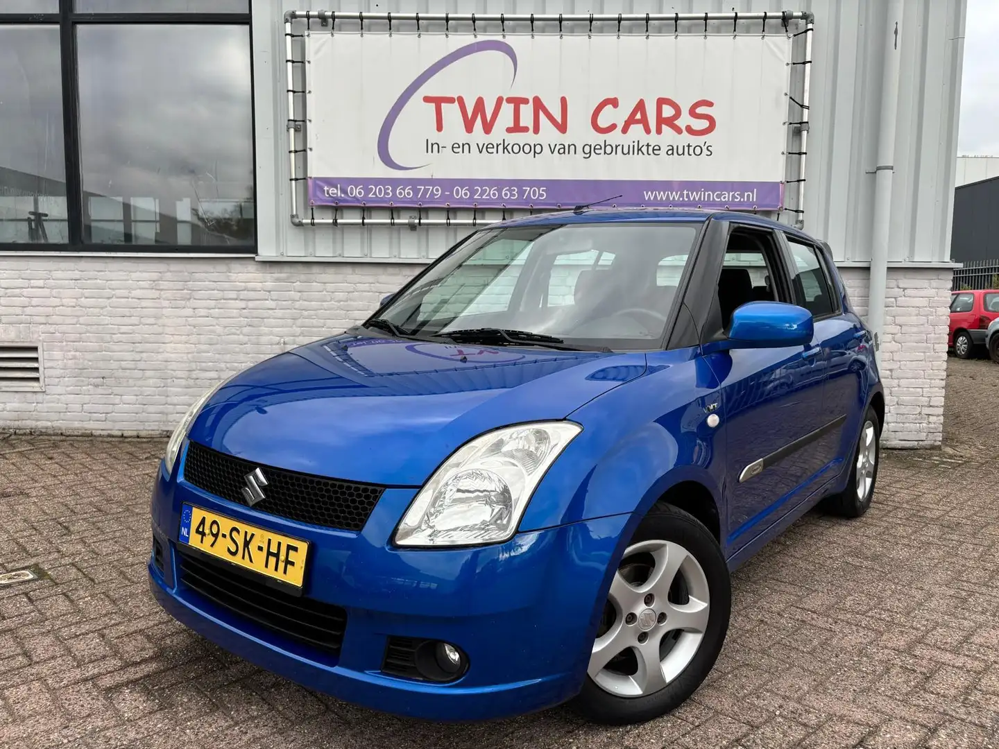 Suzuki Swift 1.5 Exclusive 5drs airco Bleu - 2
