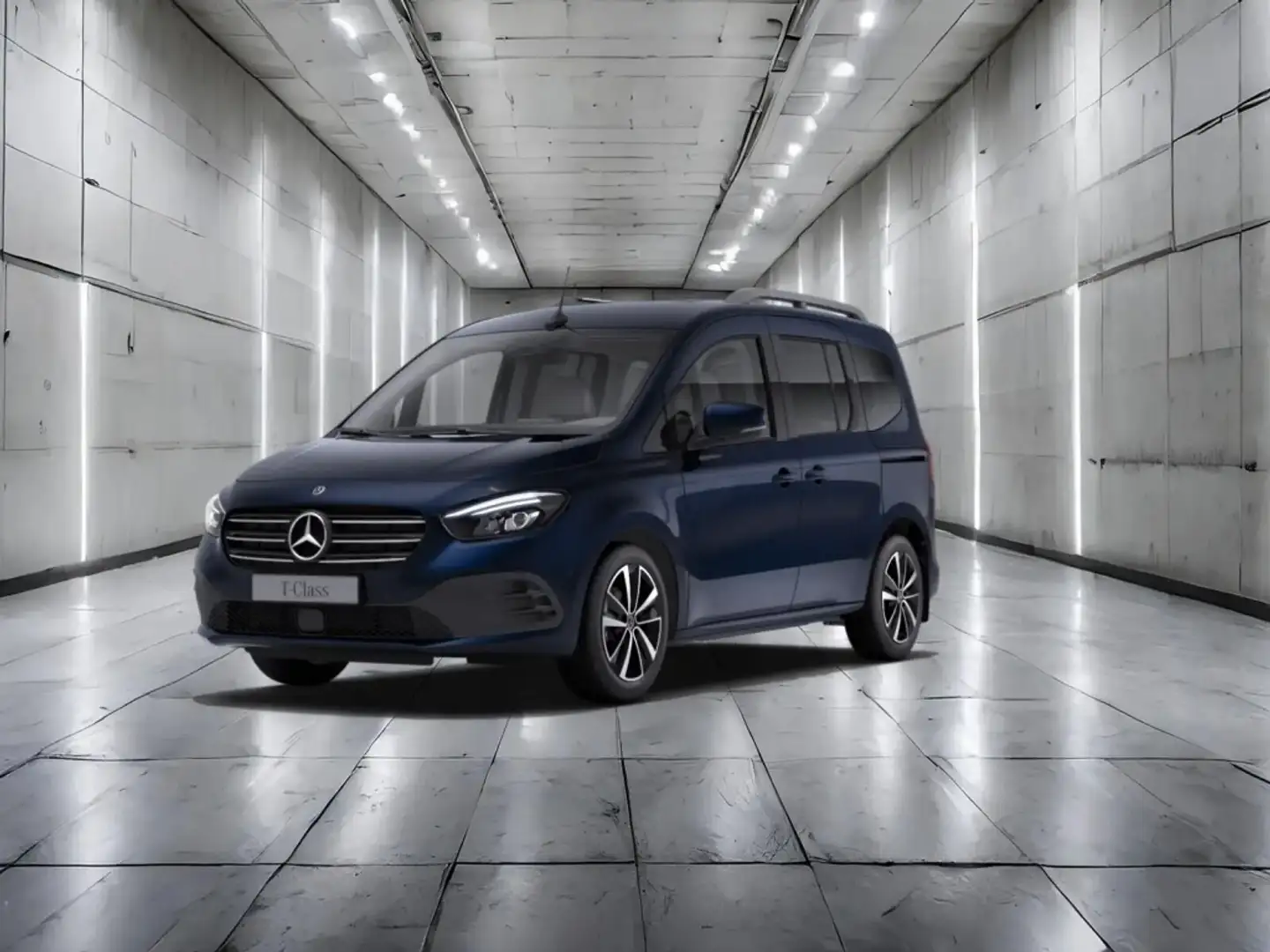 Mercedes-Benz T-Klasse T 180d PROGRESSIVE MBUX+AHK+KAMERA+LED+DAB+TEMPO Blau - 2