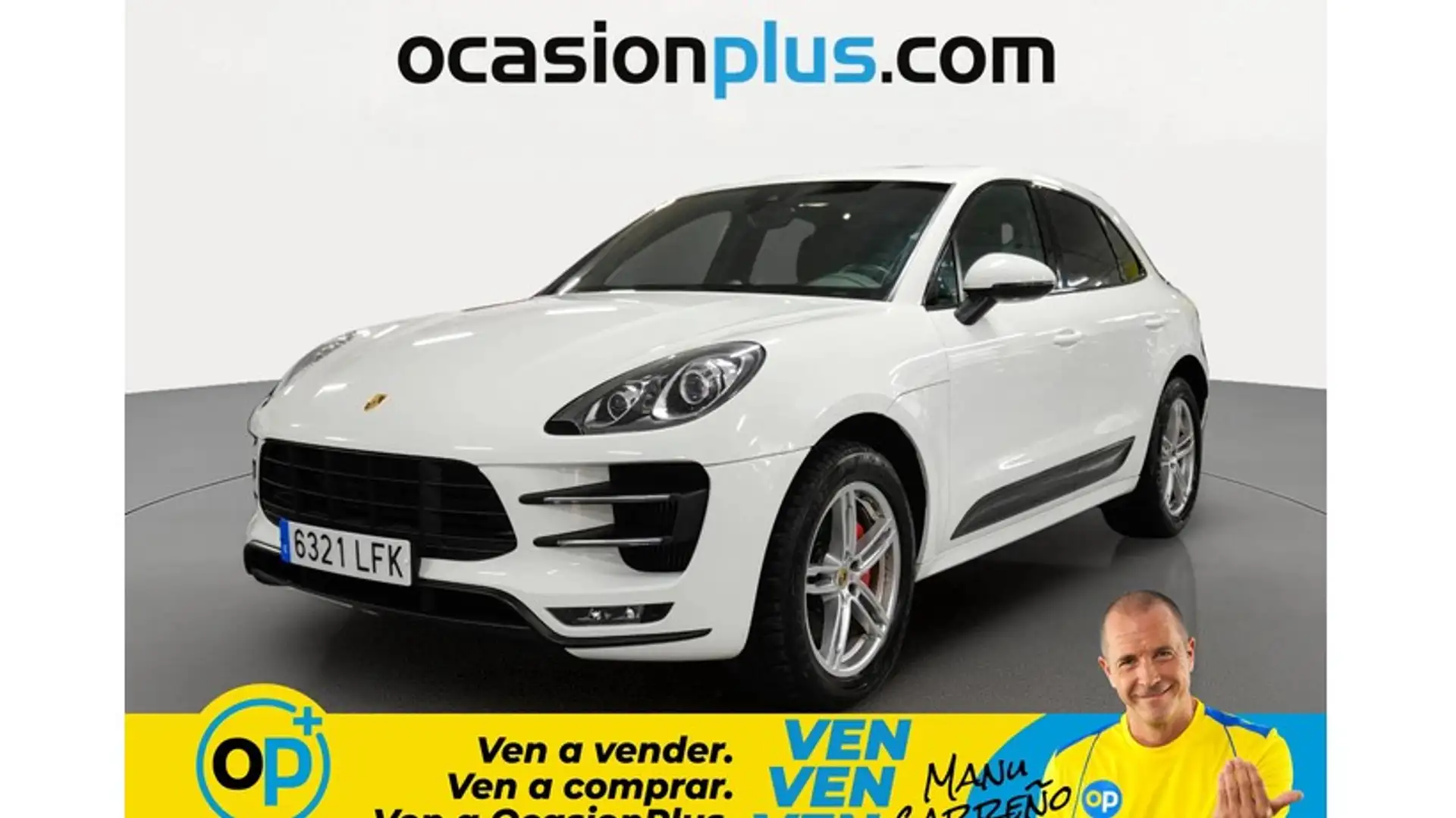 Porsche Macan Turbo Aut. Blanco - 1