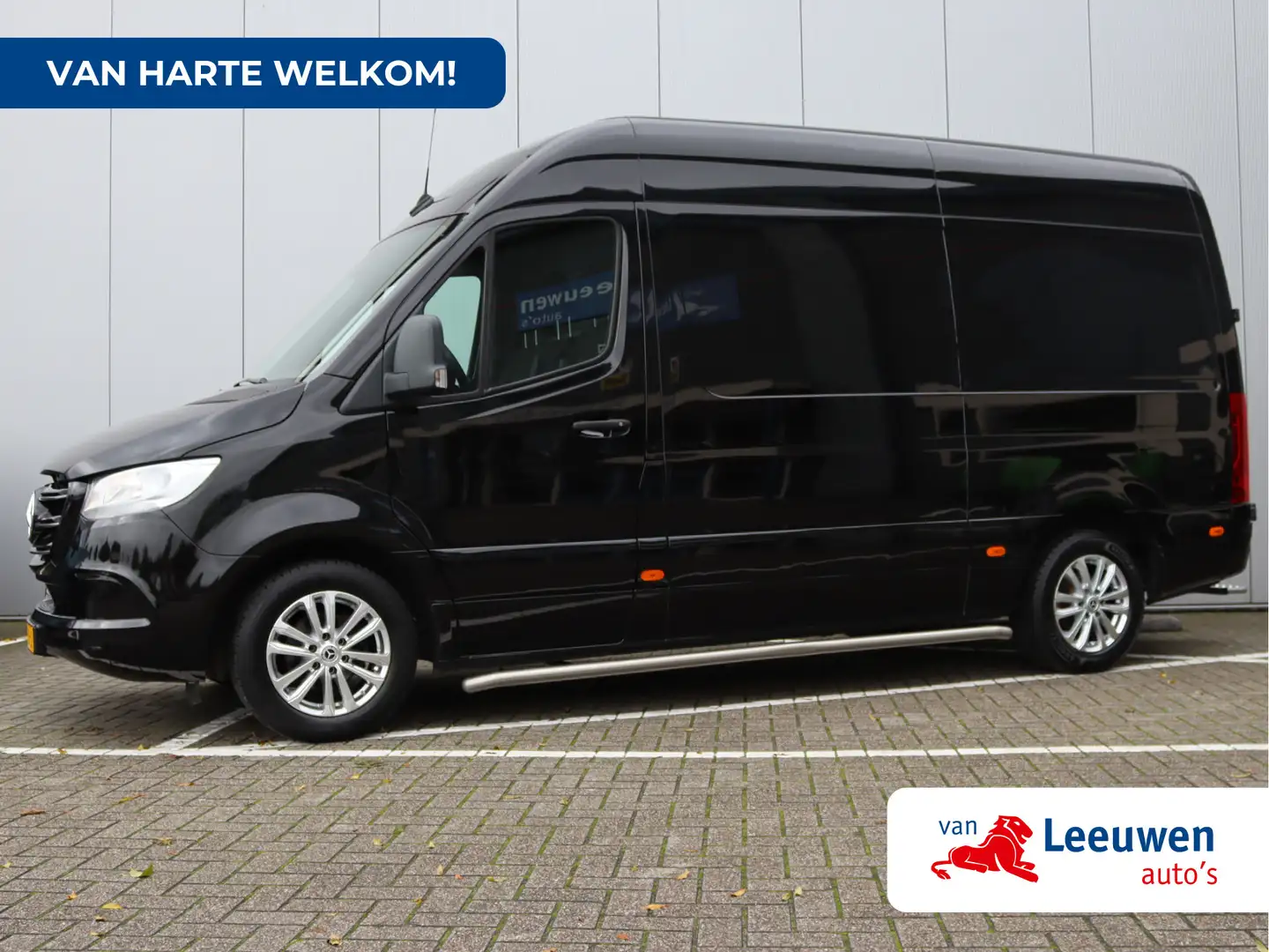 Mercedes-Benz Sprinter 314 2.2 CDI L2H2 | 17" | Sidebars | Trekhaak | 3-P Schwarz - 1
