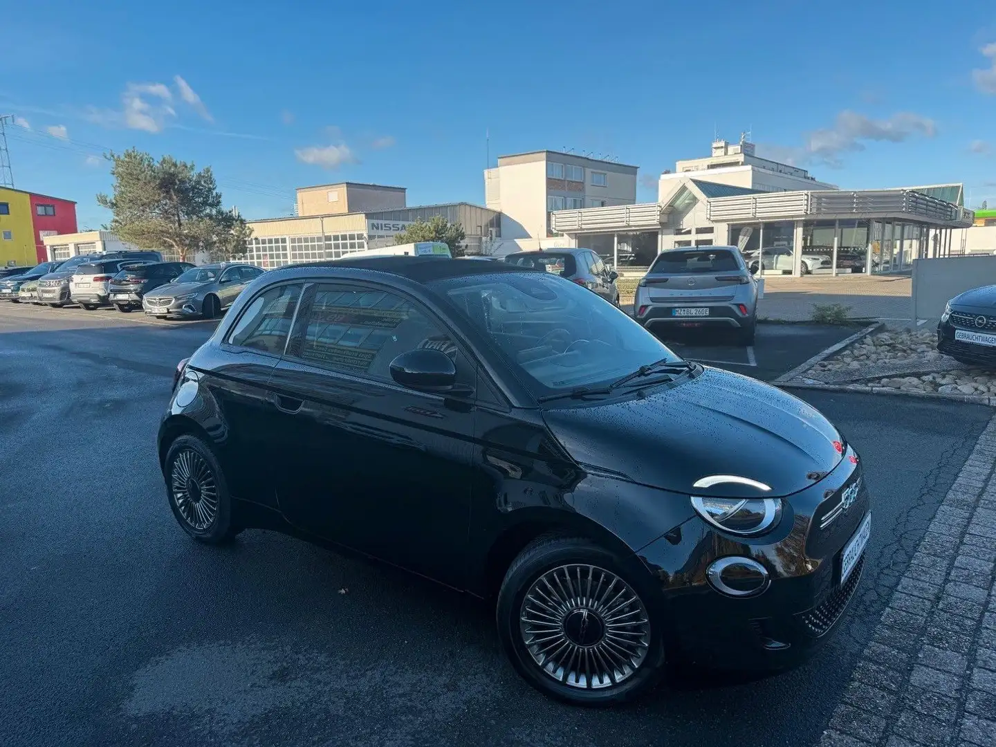 Fiat 500e Icon (118PS) NAVI, RFK, SHZ, LHZ Schwarz - 1
