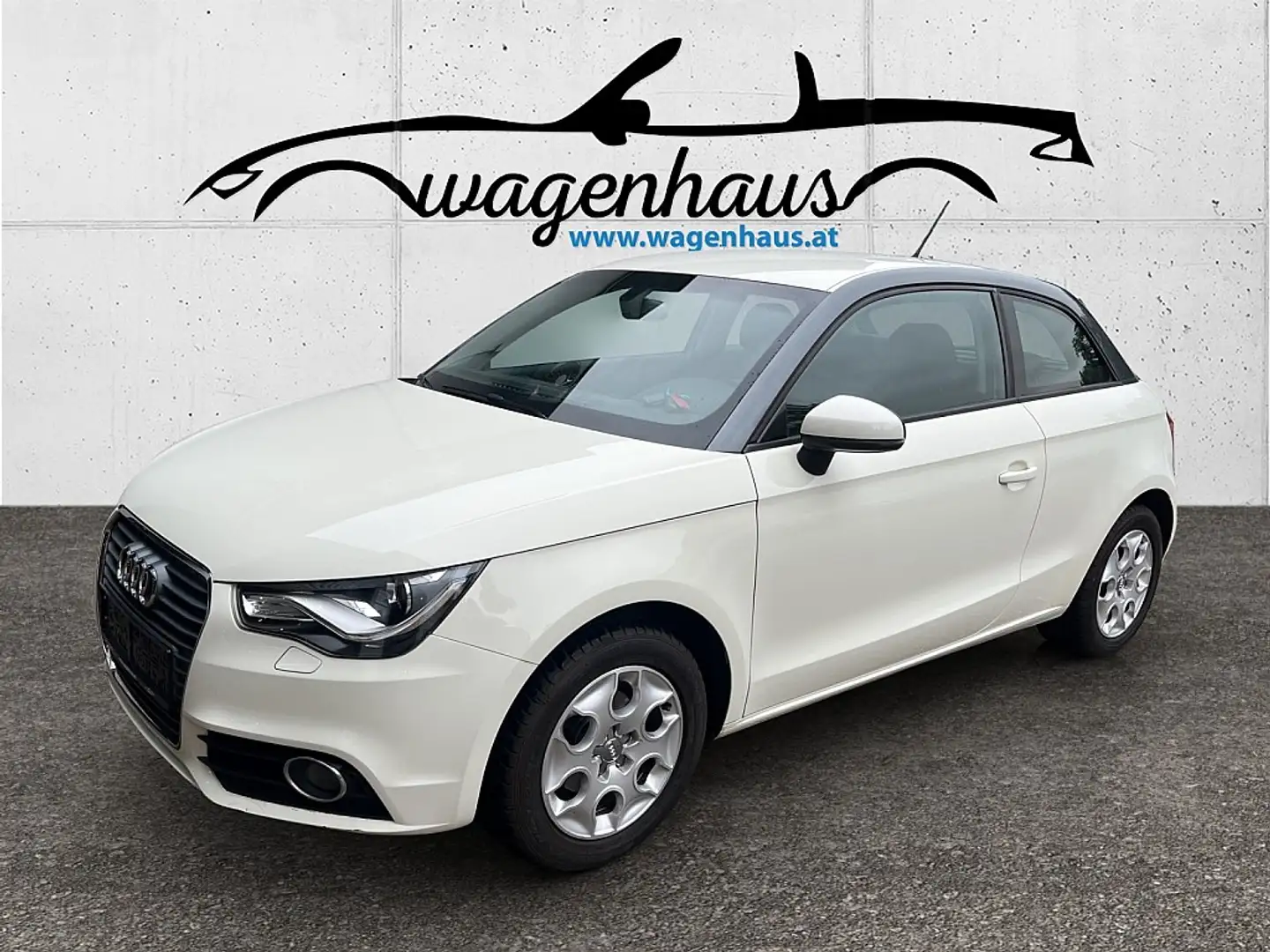 Audi A1 1,2 TFSI Attraction, Xenon, Climatronik, ÖAMTC ... Weiß - 1