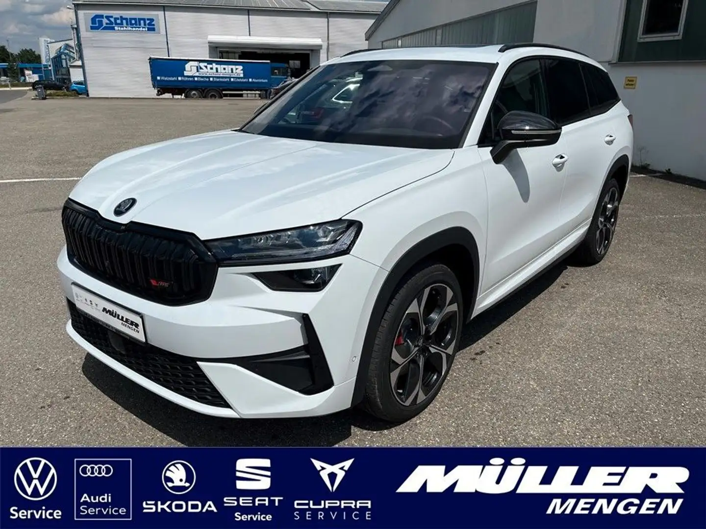 Skoda Kodiaq RS 2,0 TSI DSG 4x4 Standheizung|AHK|Pano Weiß - 1